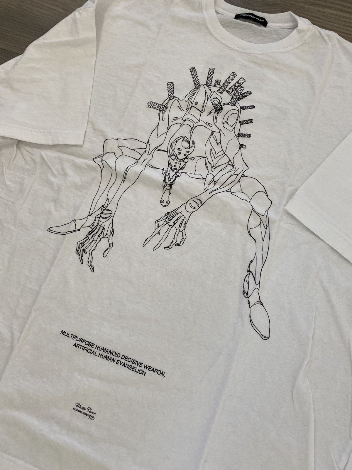 Anime × Jun Takahashi × Undercover Undercover x Neon Genesis Evangelion Oversized Tee Size US XL / EU 56 / 4 - 3 Thumbnail