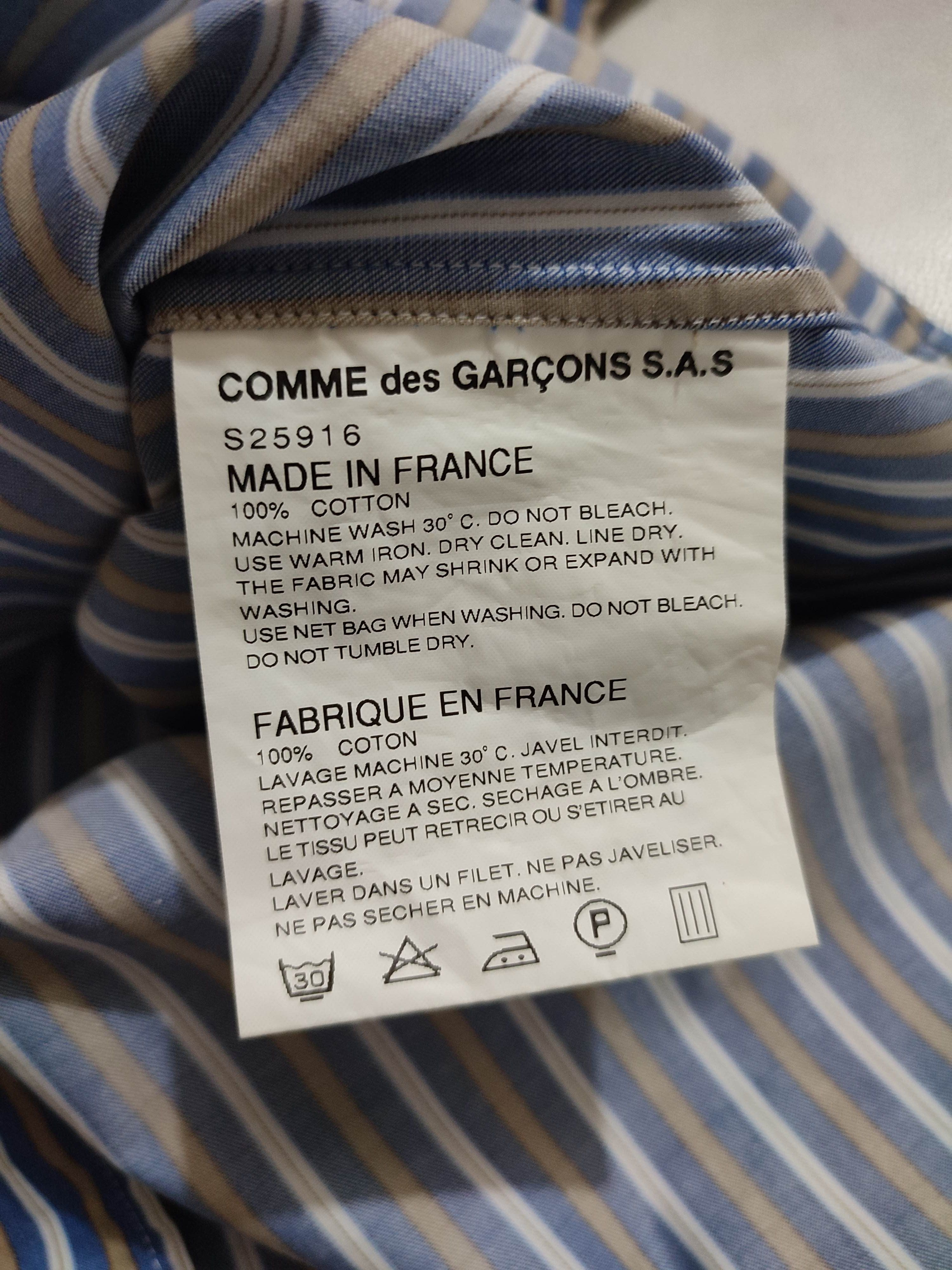 Comme des Garcons Comme Des Garcons Boys iconic Stripes Shirt Size US M / EU 48-50 / 2 - 4 Thumbnail