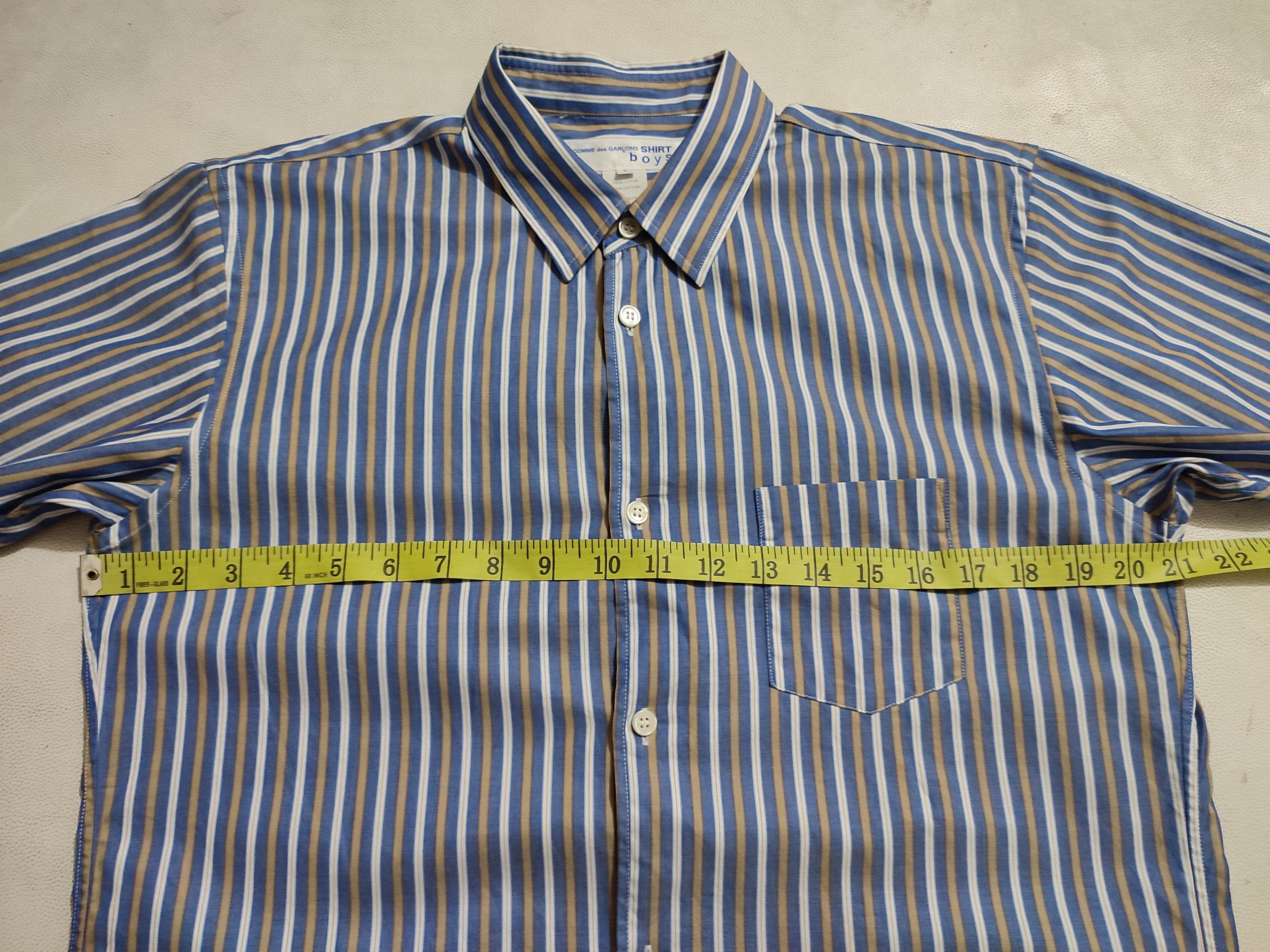 Comme des Garcons Comme Des Garcons Boys iconic Stripes Shirt Size US M / EU 48-50 / 2 - 9 Thumbnail