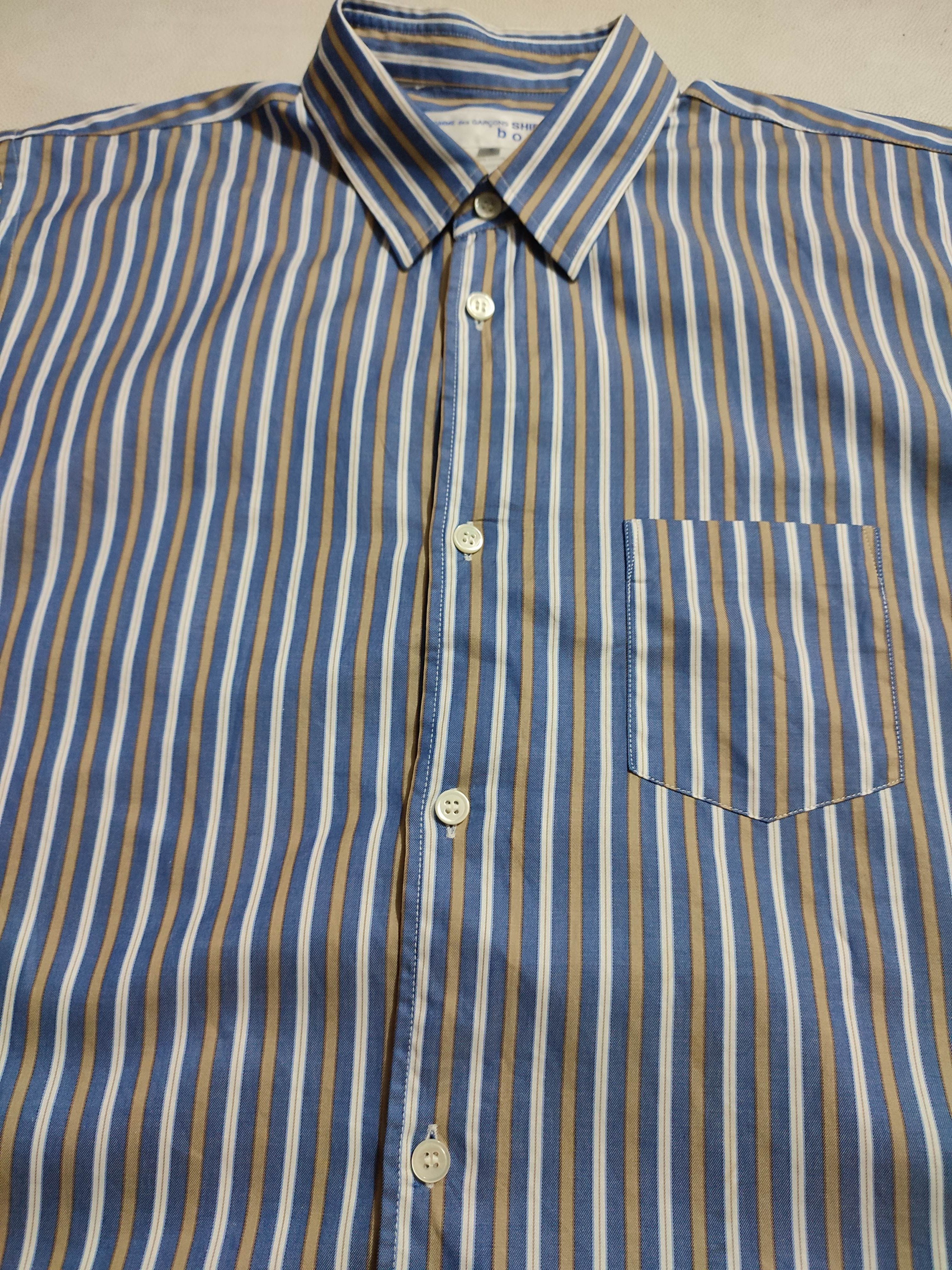 Comme des Garcons Comme Des Garcons Boys iconic Stripes Shirt Size US M / EU 48-50 / 2 - 3 Thumbnail