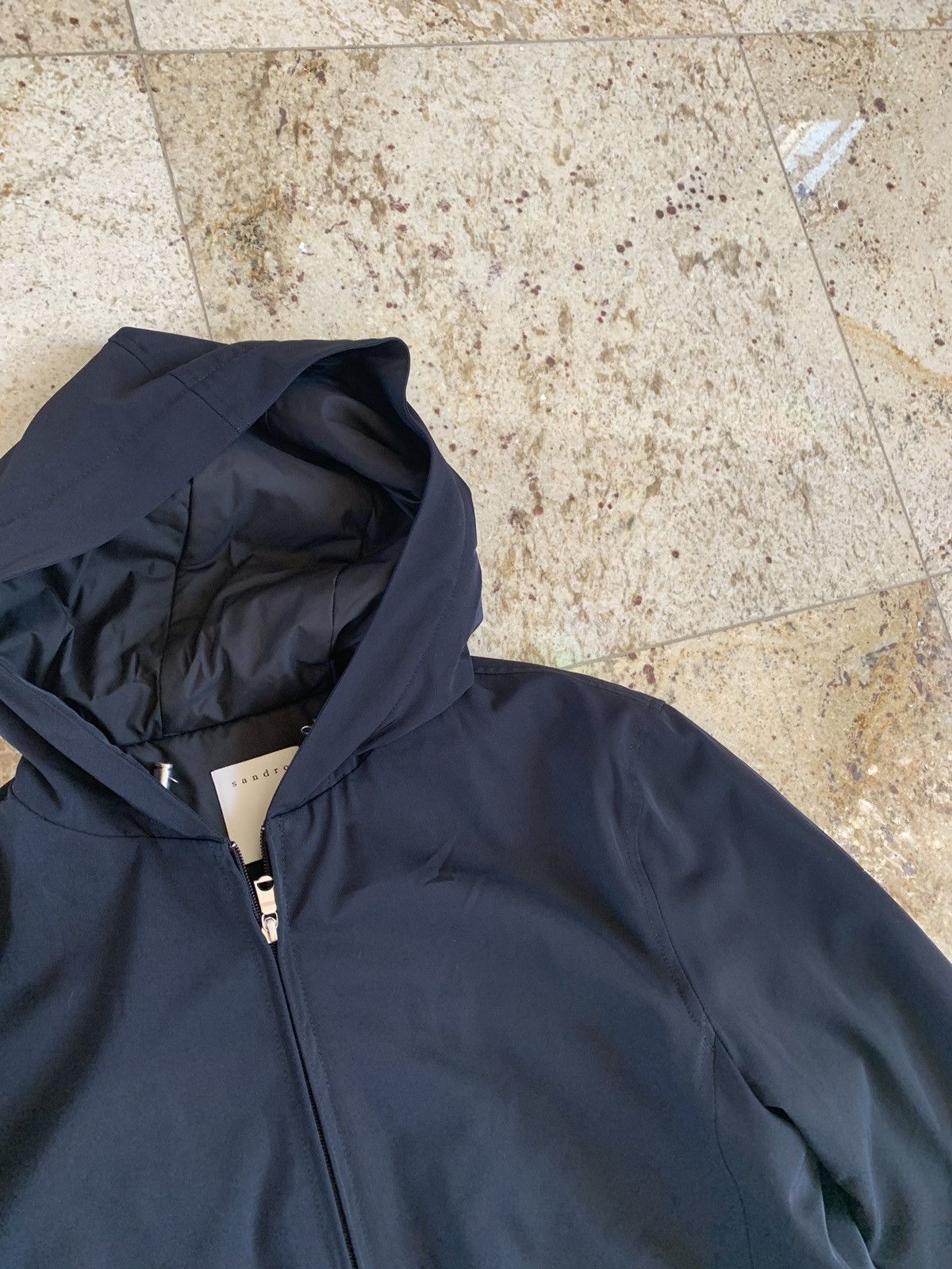 Sandro Padded Orion Jacket in Marine Size US XL / EU 56 / 4 - 5 Thumbnail
