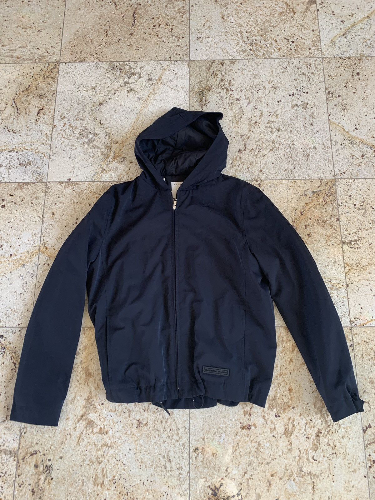 Sandro Padded Orion Jacket in Marine Size US XL / EU 56 / 4 - 6 Thumbnail