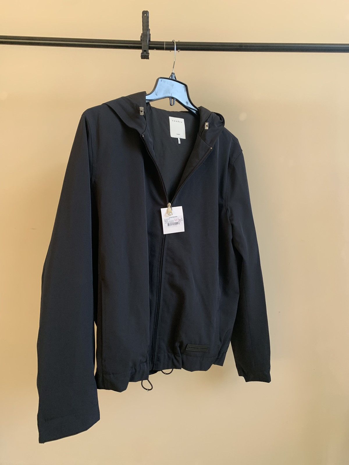 Sandro Padded Orion Jacket in Marine Size US XL / EU 56 / 4 - 4 Thumbnail