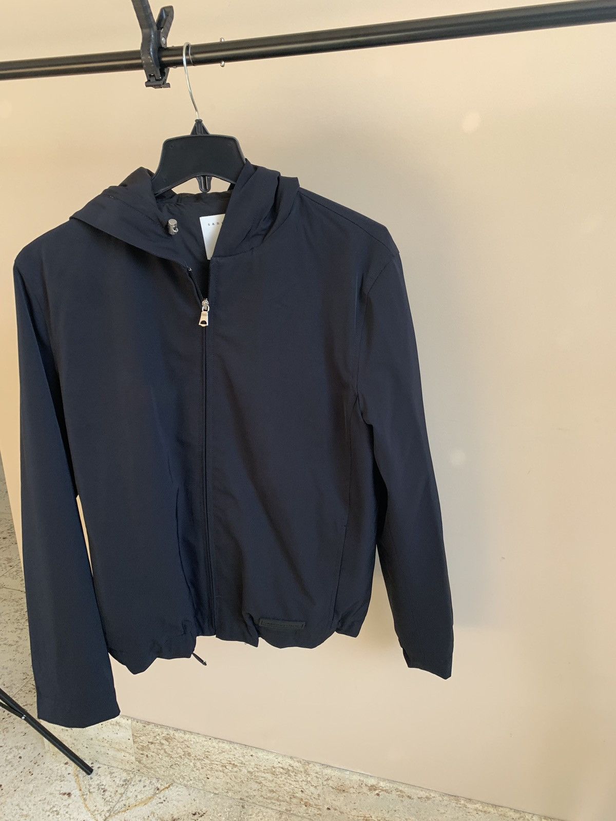 Sandro Padded Orion Jacket in Marine Size US XL / EU 56 / 4 - 3 Thumbnail
