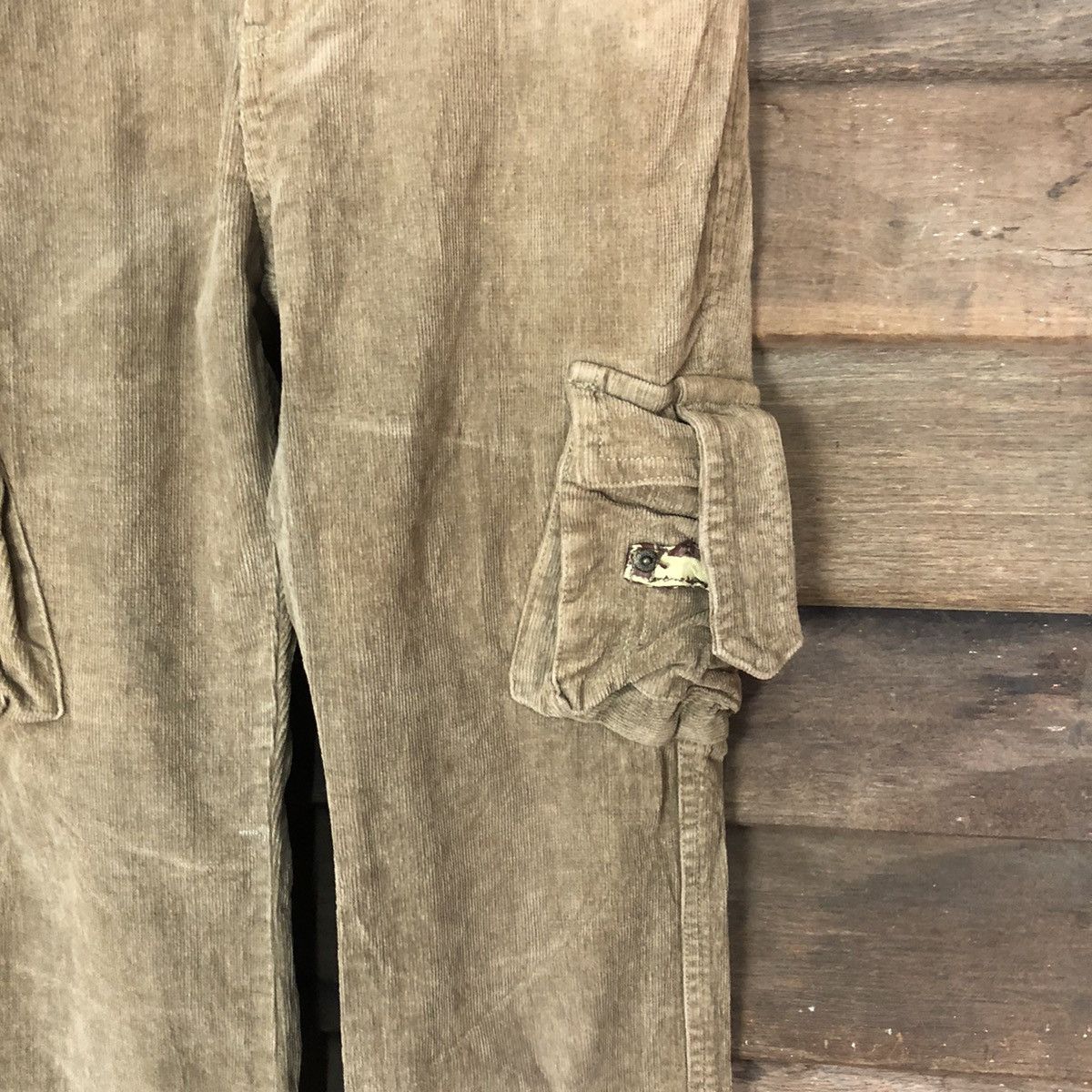 Grailed DL On Sa Off Brown corduroy utility Cargo Pants #7081 Size 26" / US 2 / IT 38 - 7 Thumbnail