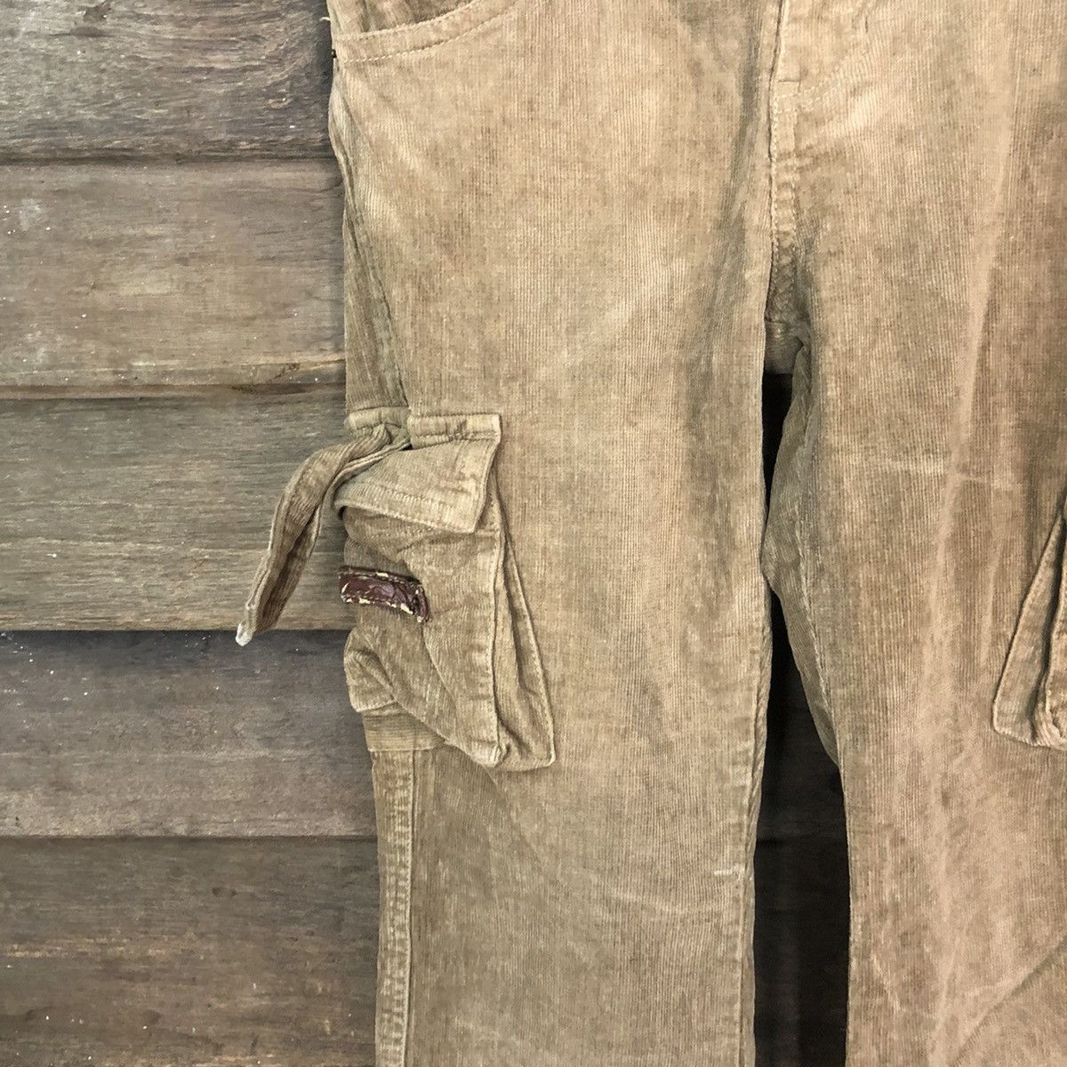 Grailed DL On Sa Off Brown corduroy utility Cargo Pants #7081 Size 26" / US 2 / IT 38 - 6 Thumbnail