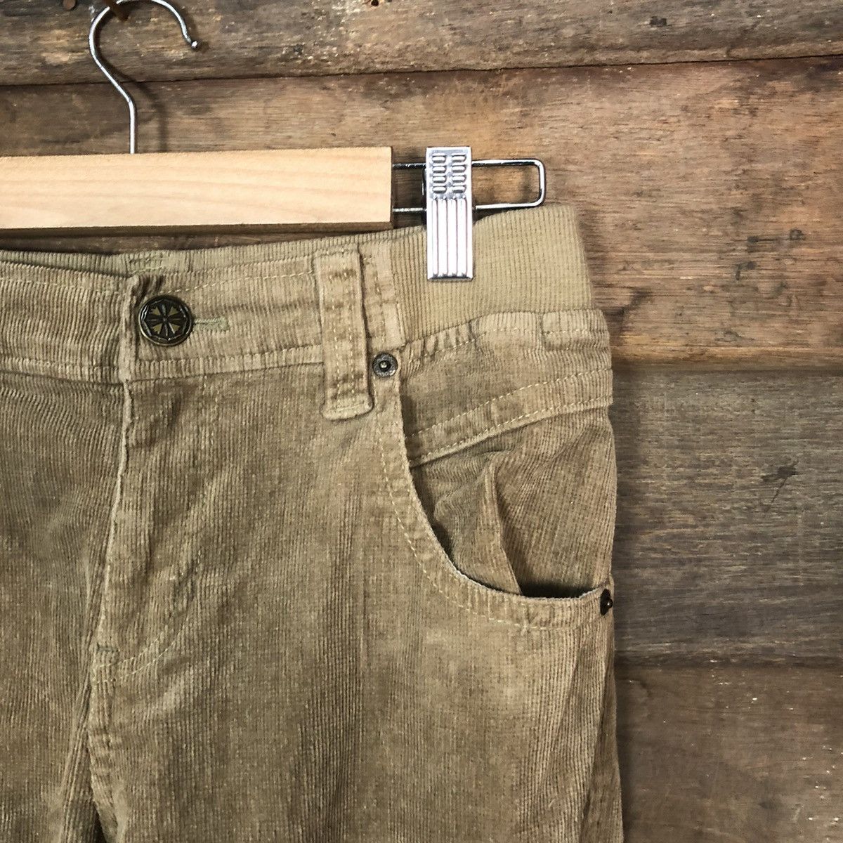Grailed DL On Sa Off Brown corduroy utility Cargo Pants #7081 Size 26" / US 2 / IT 38 - 5 Thumbnail