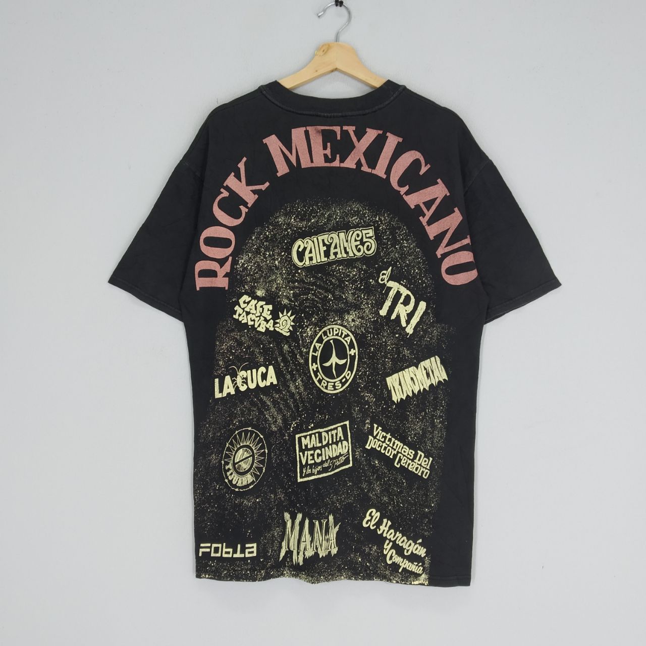 Band Tees Vintage 90s MANA Mexican Pop Rock Band Backprint Promo Shirt Size US L / EU 52-54 / 3 - 2 Thumbnail