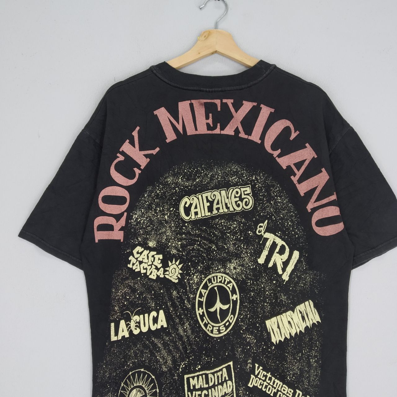 Band Tees Vintage 90s MANA Mexican Pop Rock Band Backprint Promo Shirt Size US L / EU 52-54 / 3 - 7 Thumbnail
