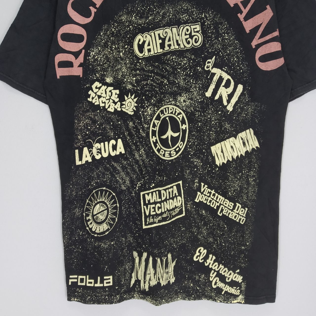 Band Tees Vintage 90s MANA Mexican Pop Rock Band Backprint Promo Shirt Size US L / EU 52-54 / 3 - 8 Thumbnail