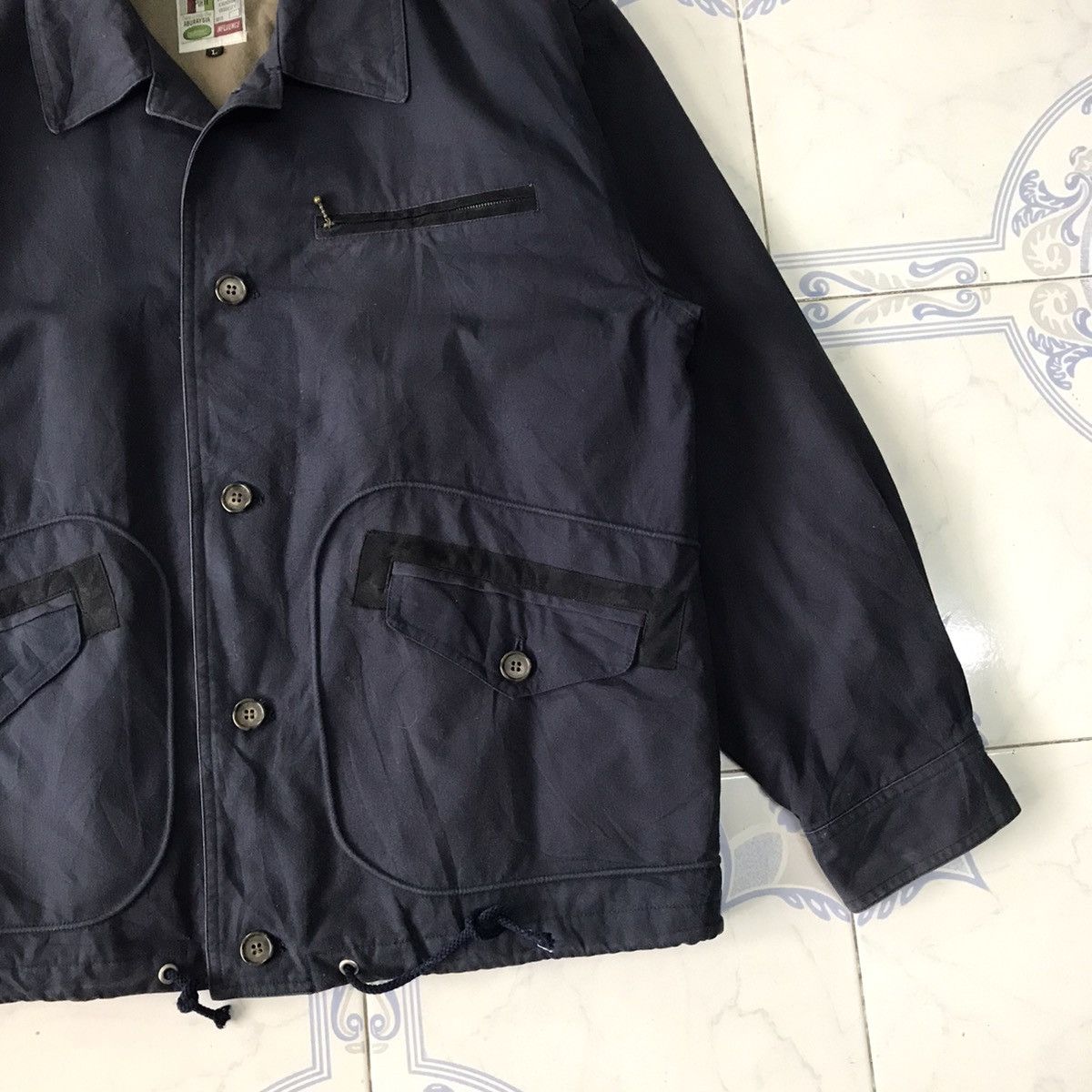 Japanese Brand Vtg Aburaysia Jacket Conquest Icagnowan University Size US L / EU 52-54 / 3 - 4 Thumbnail