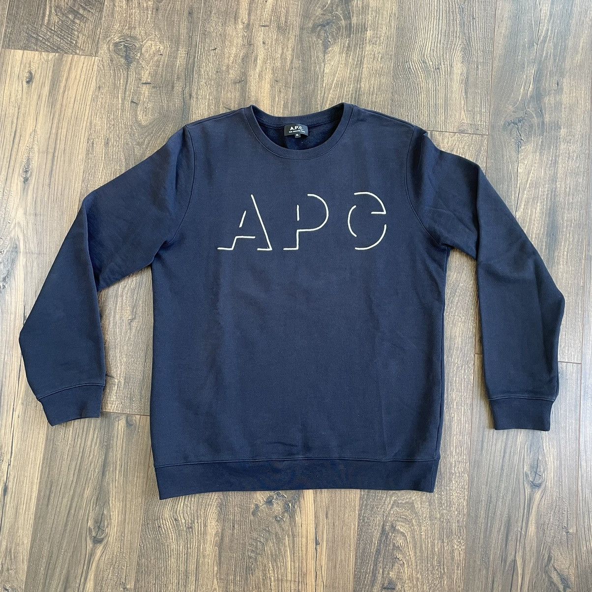 A.P.C. × Japanese Brand APC Sweater Size US XL / EU 56 / 4 - 1 Thumbnail
