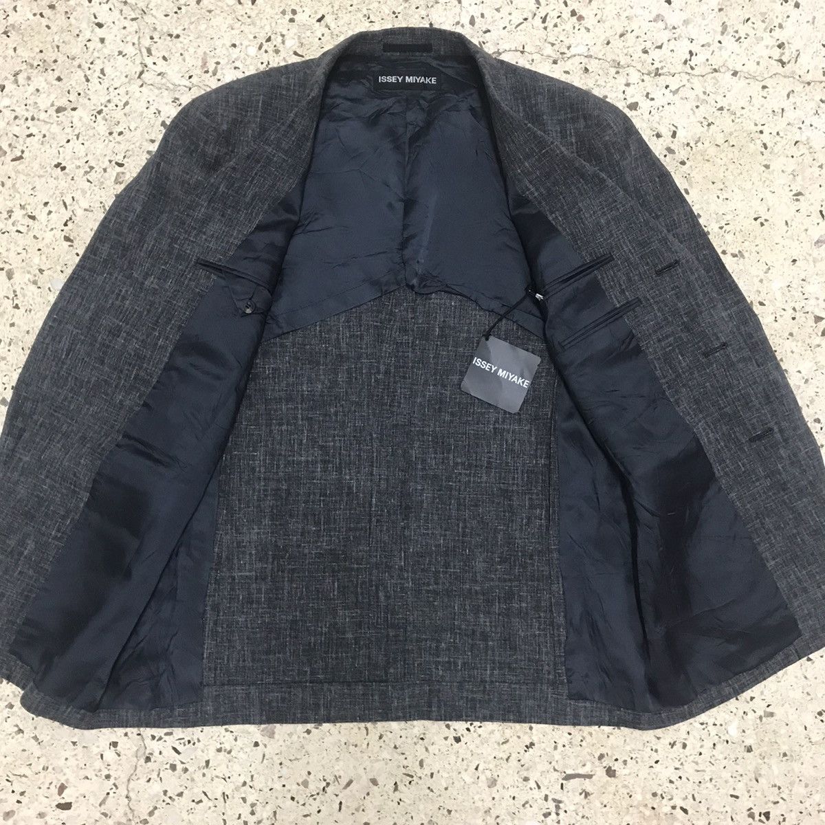 Issey Miyake Issey Miyake Blend Wool Jacket Coat With Tag Like New Size US M / EU 48-50 / 2 - 8 Thumbnail