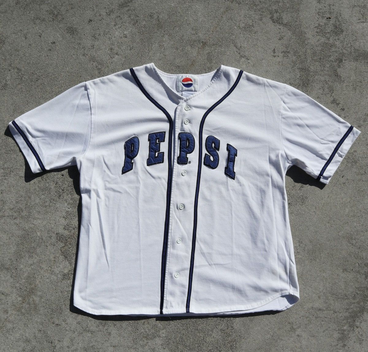 Pepsi × Vintage Vintage Pepsi Baseball Jersey Size US XXL / EU 58 / 5 - 1 Thumbnail