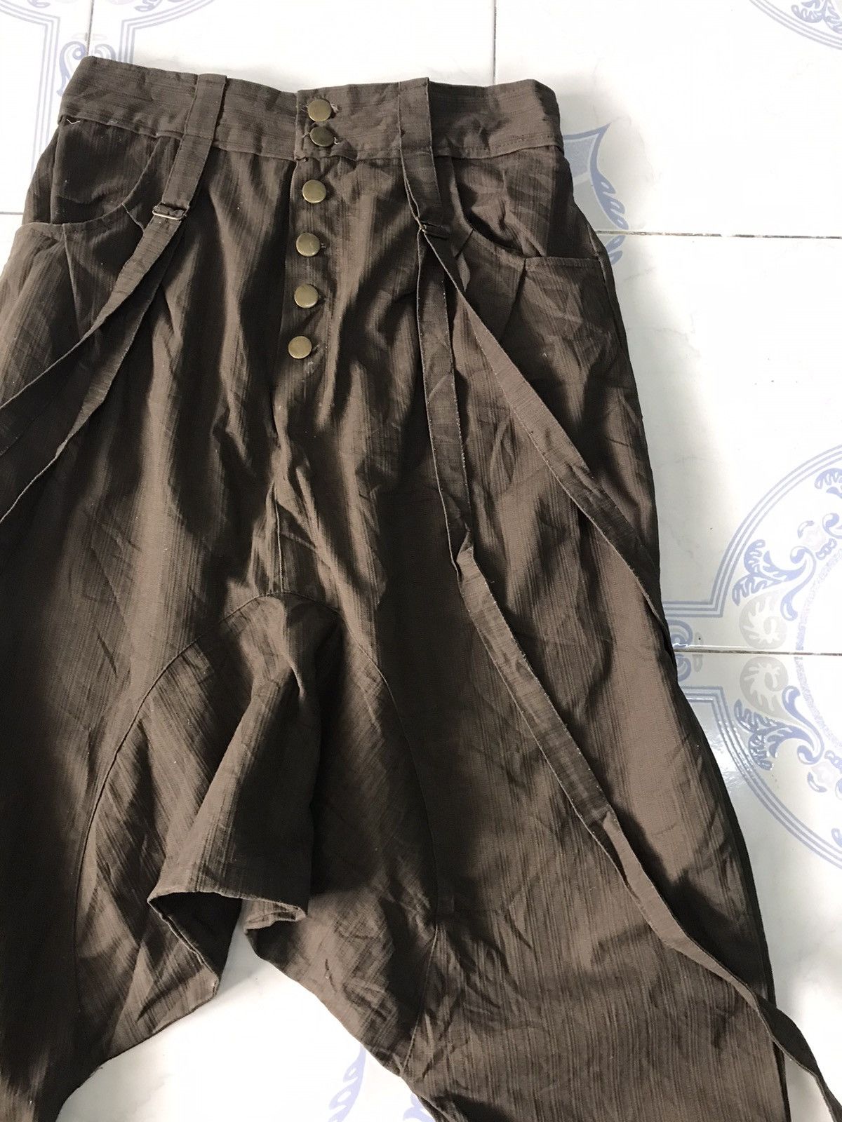 Japanese Brand Near Brand Drop Crotch Bondage Style Pant Size US 28 / EU 44 - 5 Thumbnail