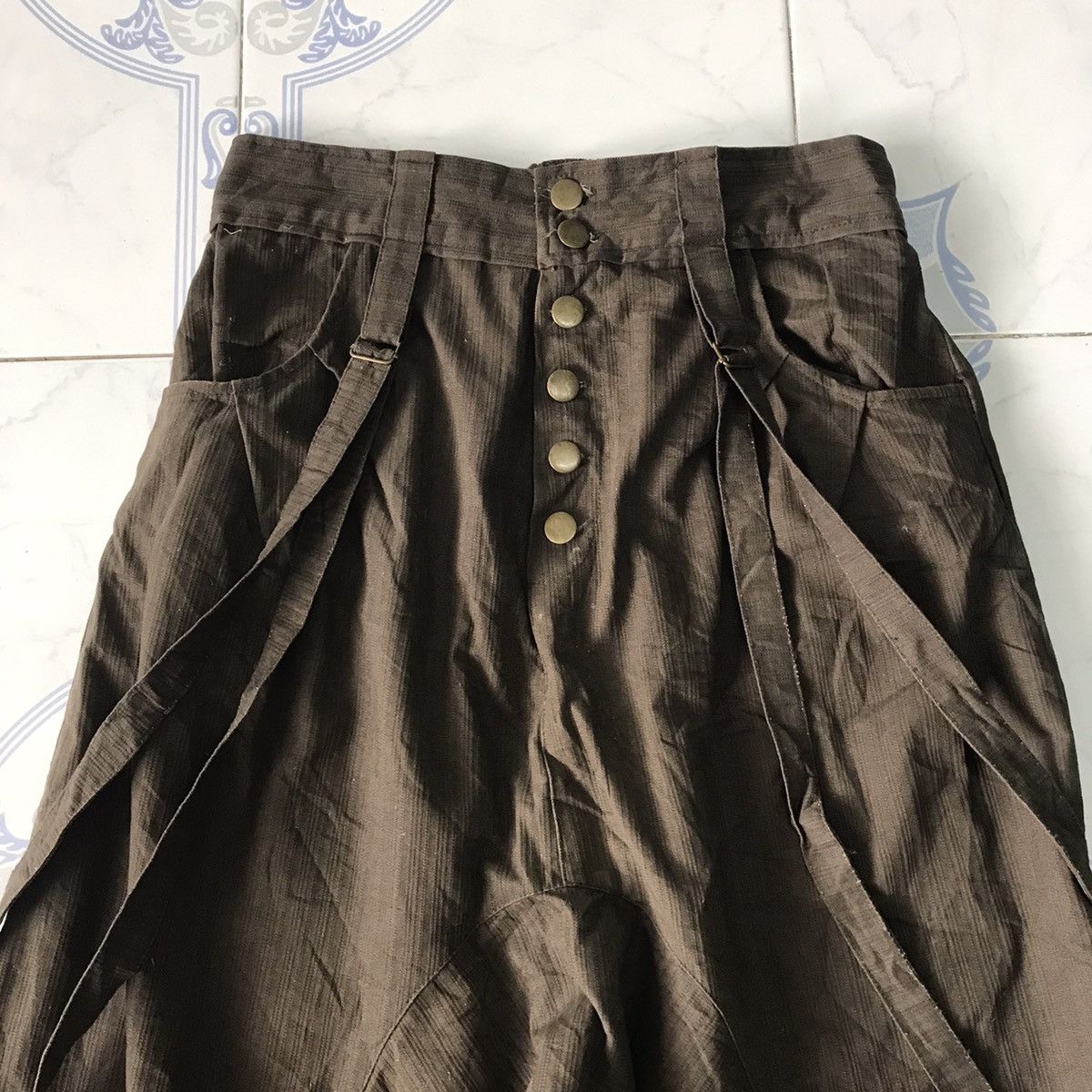 Japanese Brand Near Brand Drop Crotch Bondage Style Pant Size US 28 / EU 44 - 7 Thumbnail