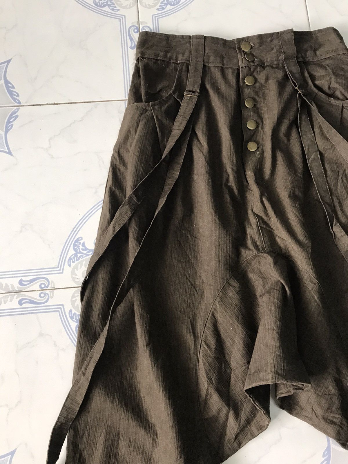 Japanese Brand Near Brand Drop Crotch Bondage Style Pant Size US 28 / EU 44 - 6 Thumbnail