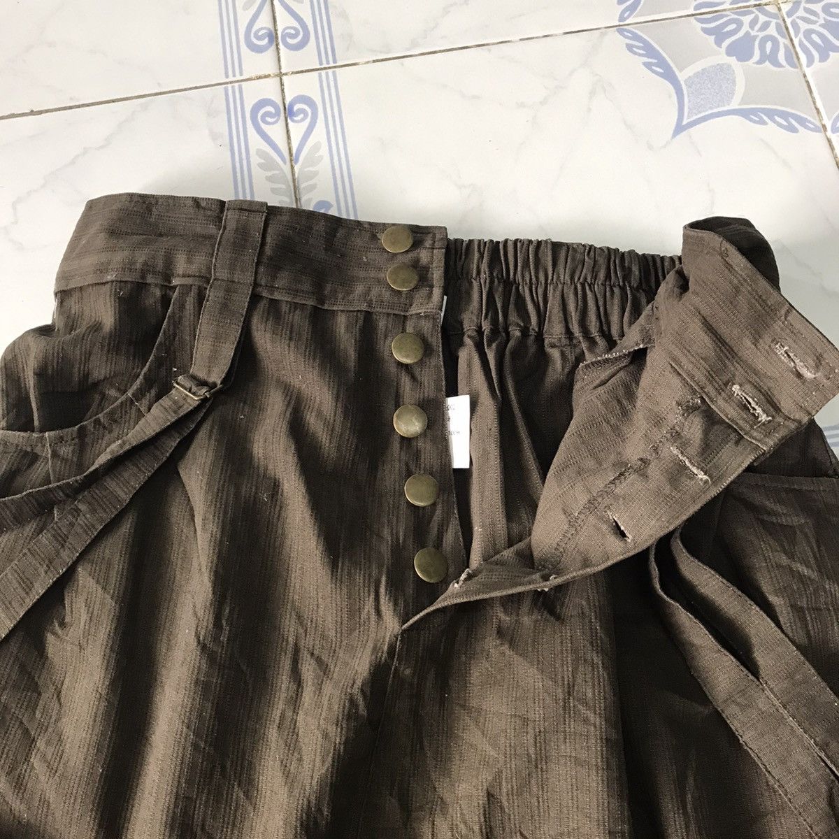 Japanese Brand Near Brand Drop Crotch Bondage Style Pant Size US 28 / EU 44 - 12 Thumbnail