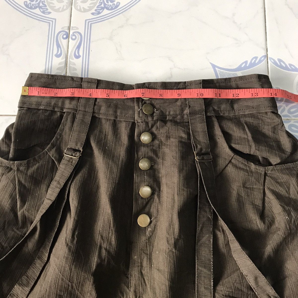 Japanese Brand Near Brand Drop Crotch Bondage Style Pant Size US 28 / EU 44 - 13 Thumbnail