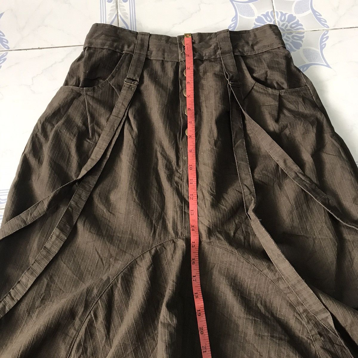 Japanese Brand Near Brand Drop Crotch Bondage Style Pant Size US 28 / EU 44 - 15 Thumbnail