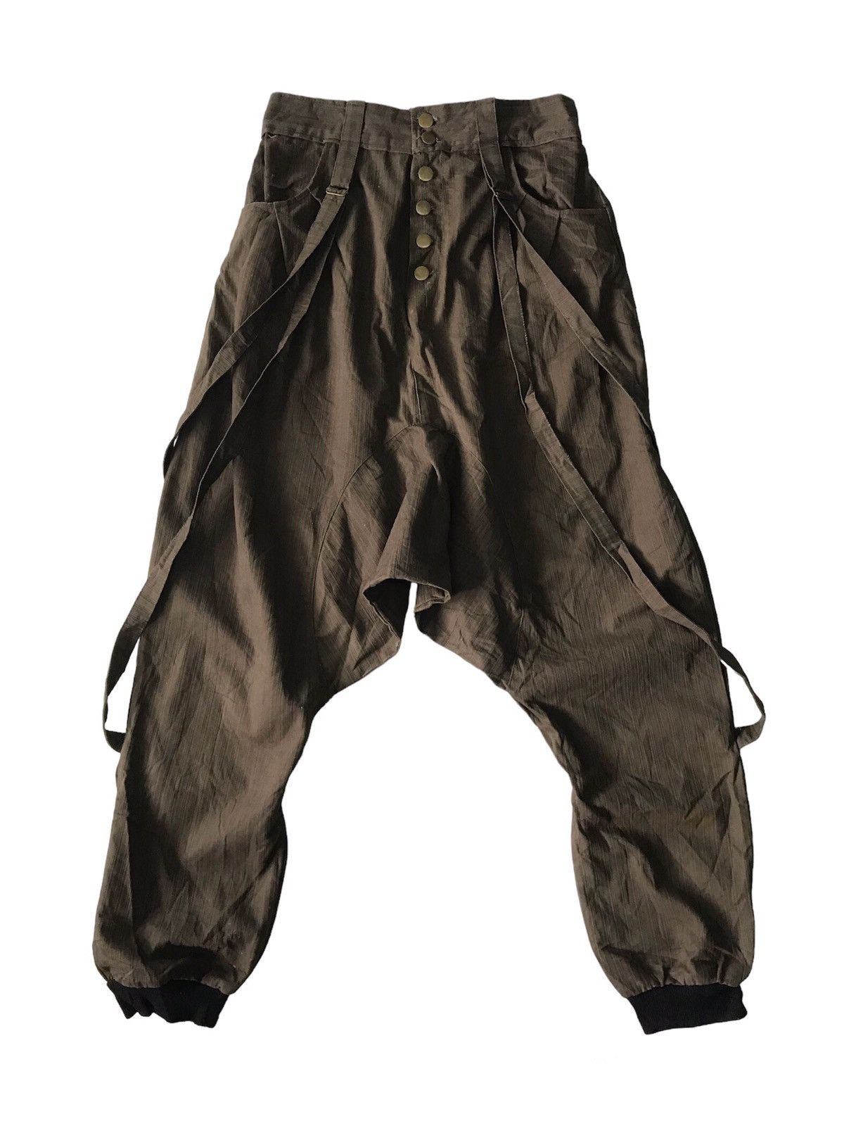 Japanese Brand Near Brand Drop Crotch Bondage Style Pant Size US 28 / EU 44 - 1 Thumbnail