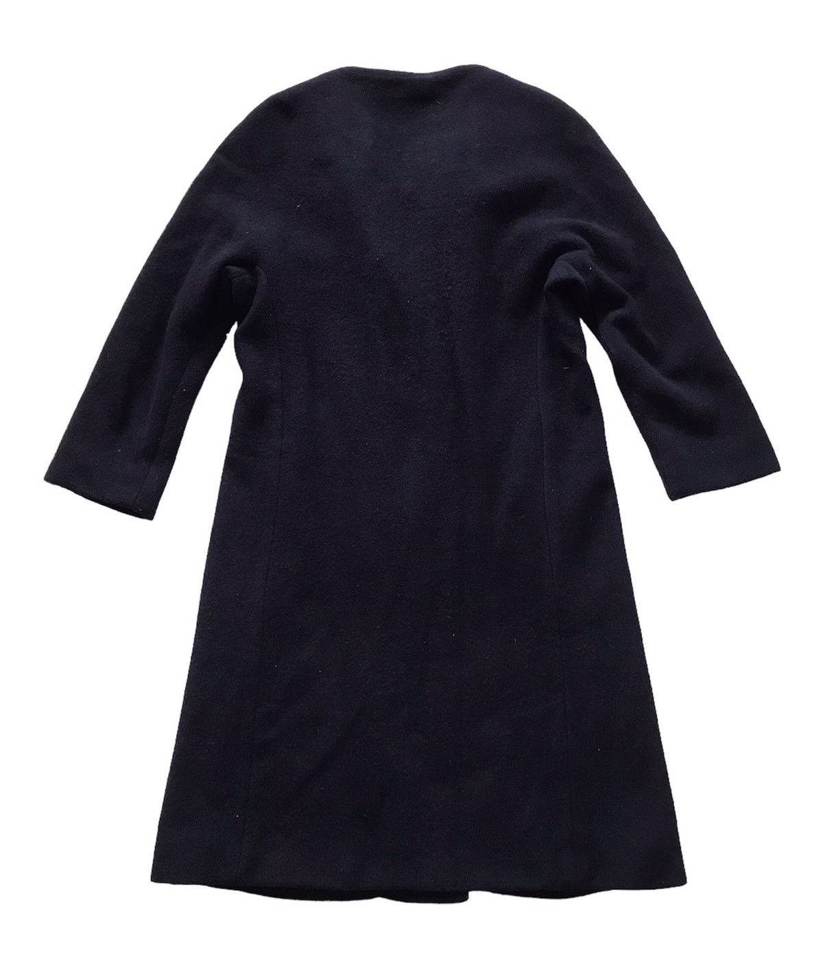 Marc Jacobs Marc by Marc Jacobs Wool Angora Rabbit Nylon Long Coat Size XS / US 0-2 / IT 36-38 - 2 Thumbnail