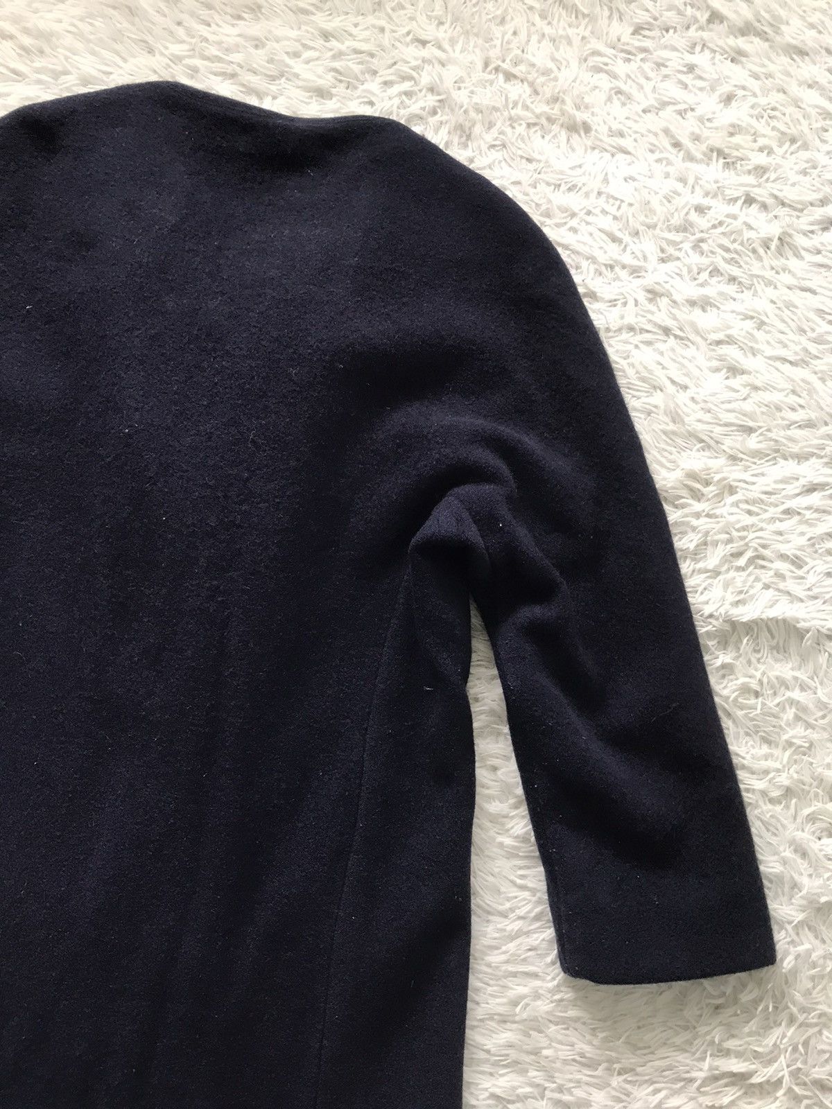 Marc Jacobs Marc by Marc Jacobs Wool Angora Rabbit Nylon Long Coat Size XS / US 0-2 / IT 36-38 - 9 Thumbnail