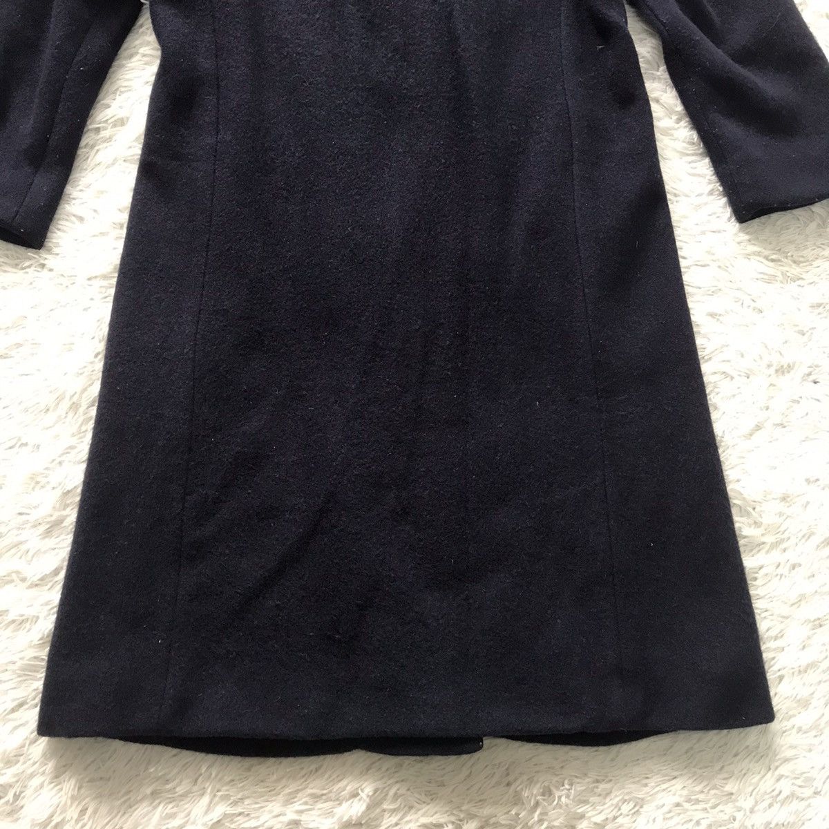 Marc Jacobs Marc by Marc Jacobs Wool Angora Rabbit Nylon Long Coat Size XS / US 0-2 / IT 36-38 - 8 Thumbnail