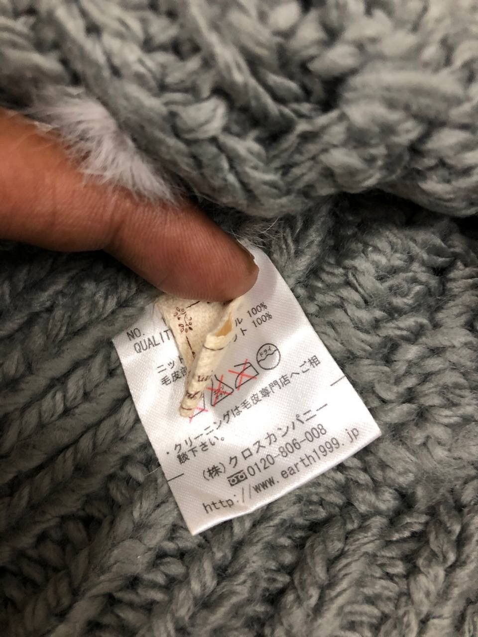 Japanese Brand × Seditionaries × Vintage Kable Knitting Mohair Mohowk Beanie Size ONE SIZE - 4 Thumbnail