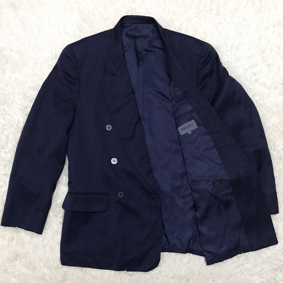 Kenzo Kenzo Double Breast Style Coat Jacket Size US L / EU 52-54 / 3 - 11 Thumbnail