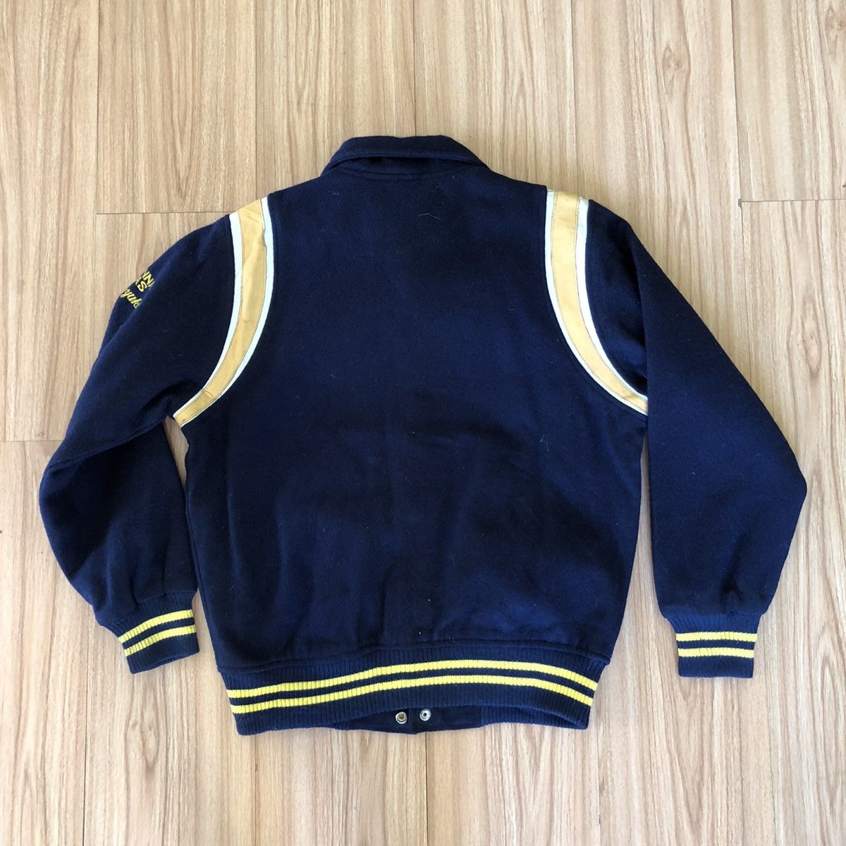 Japanese Brand 🔥vintage donnay as varsity stadium bomber jacket Size US M / EU 48-50 / 2 - 6 Thumbnail