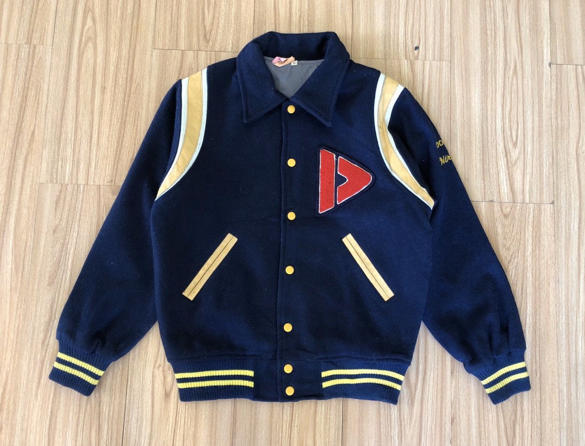 Japanese Brand 🔥vintage donnay as varsity stadium bomber jacket Size US M / EU 48-50 / 2 - 2 Thumbnail
