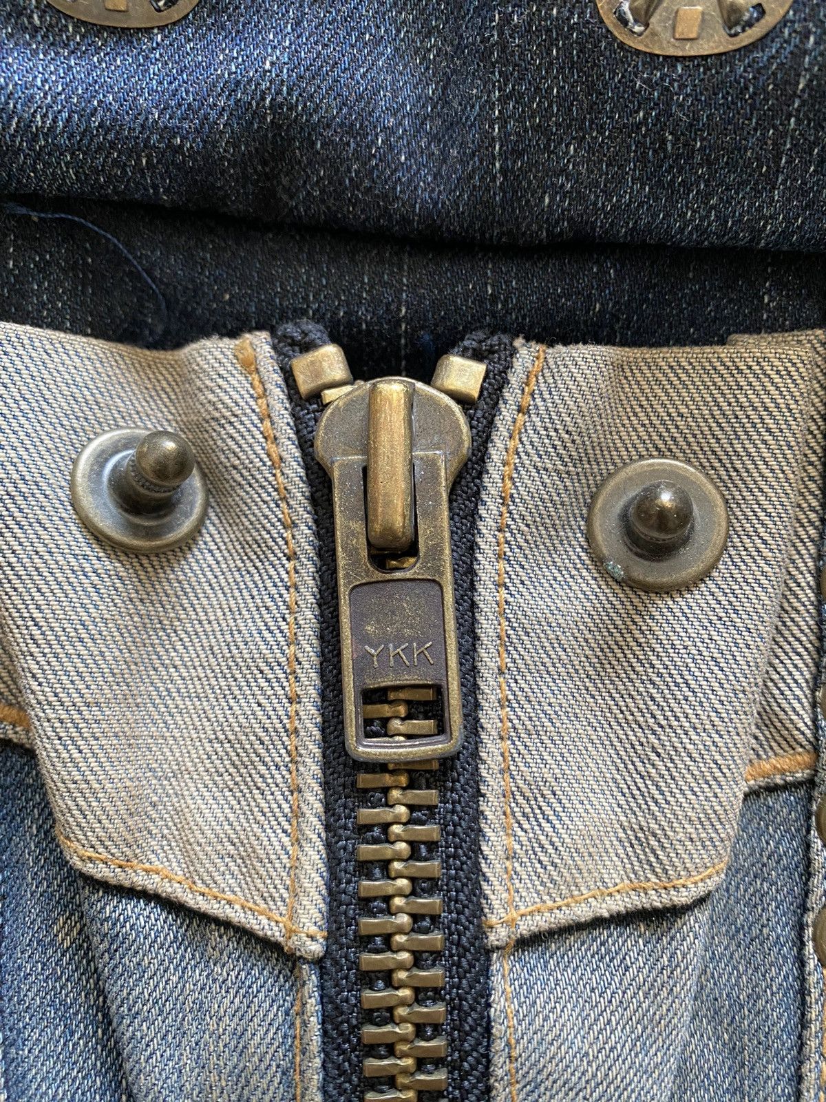 Le Grande Bleu (L.G.B.) Vtg L.G.B Bondage leather hybrid removable paint Size US M / EU 48-50 / 2 - 13 Thumbnail