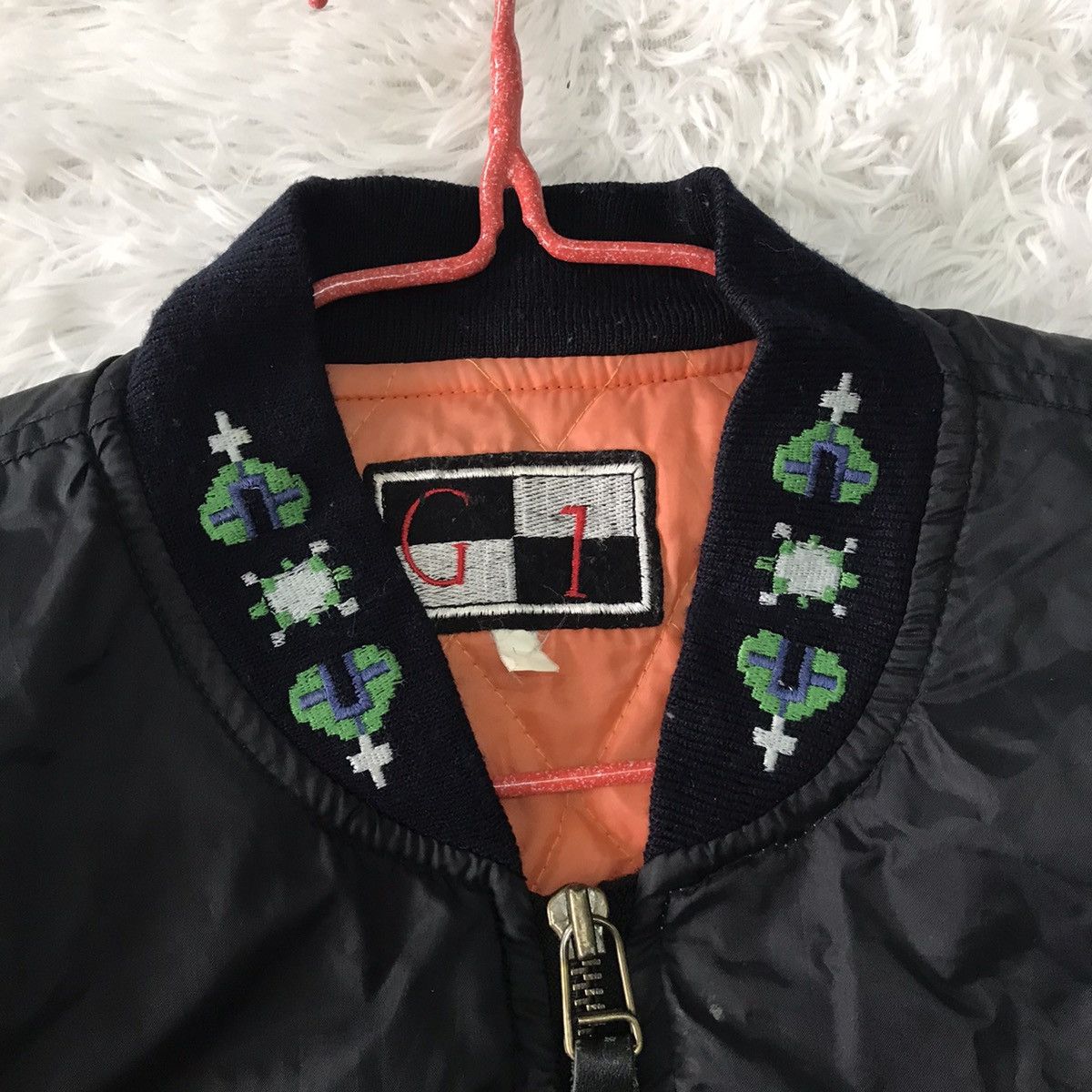 Japanese Brand 💥Steals💥Rare G-1 Paris Rally Team Bomber Jacket Size US L / EU 52-54 / 3 - 5 Thumbnail
