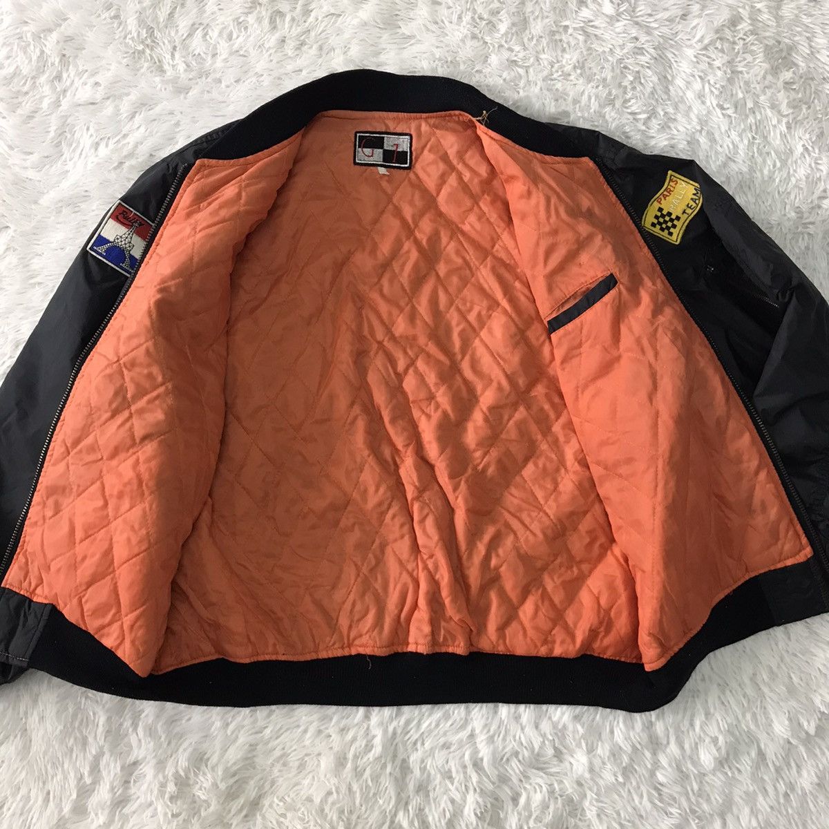 Japanese Brand 💥Steals💥Rare G-1 Paris Rally Team Bomber Jacket Size US L / EU 52-54 / 3 - 11 Thumbnail