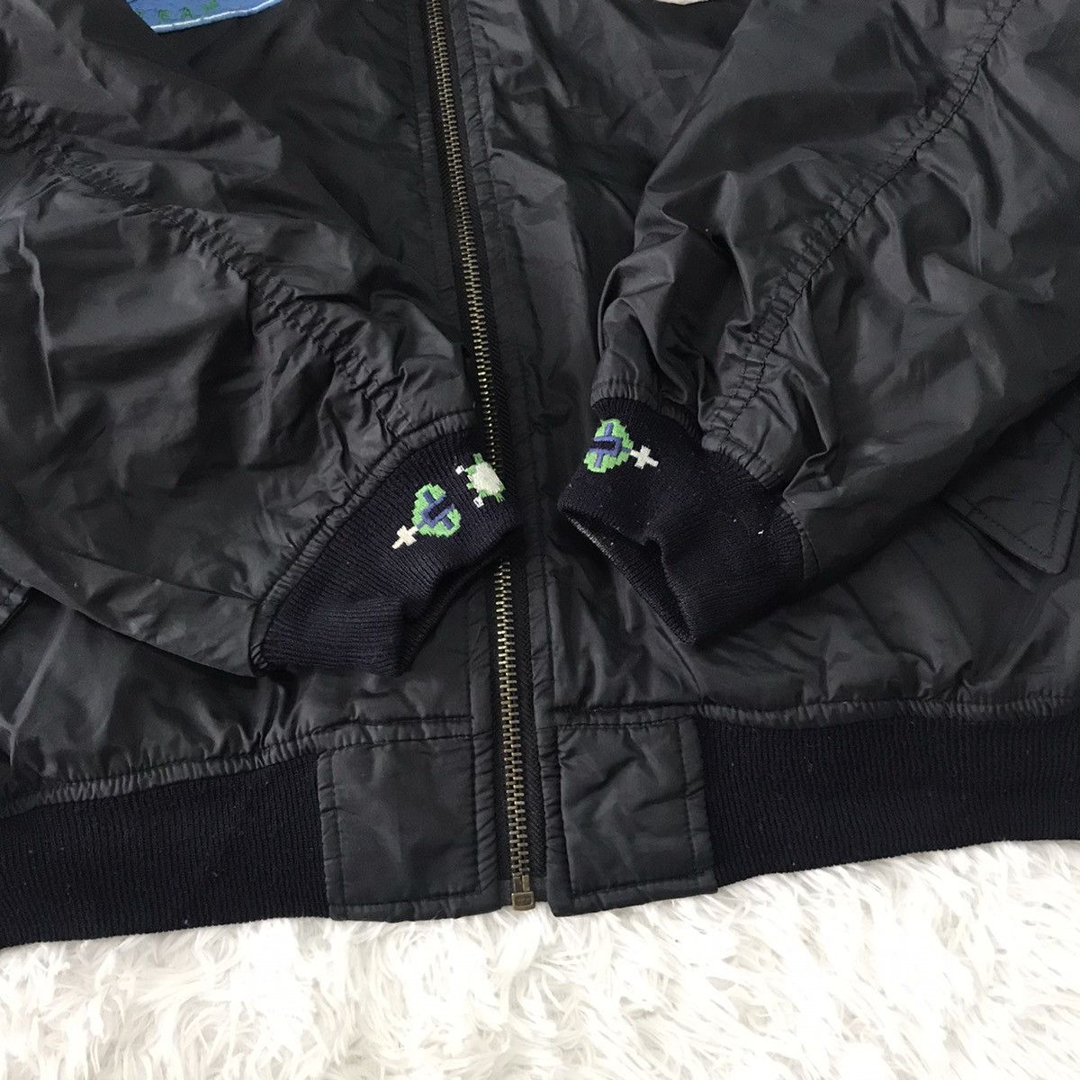 Japanese Brand 💥Steals💥Rare G-1 Paris Rally Team Bomber Jacket Size US L / EU 52-54 / 3 - 6 Thumbnail