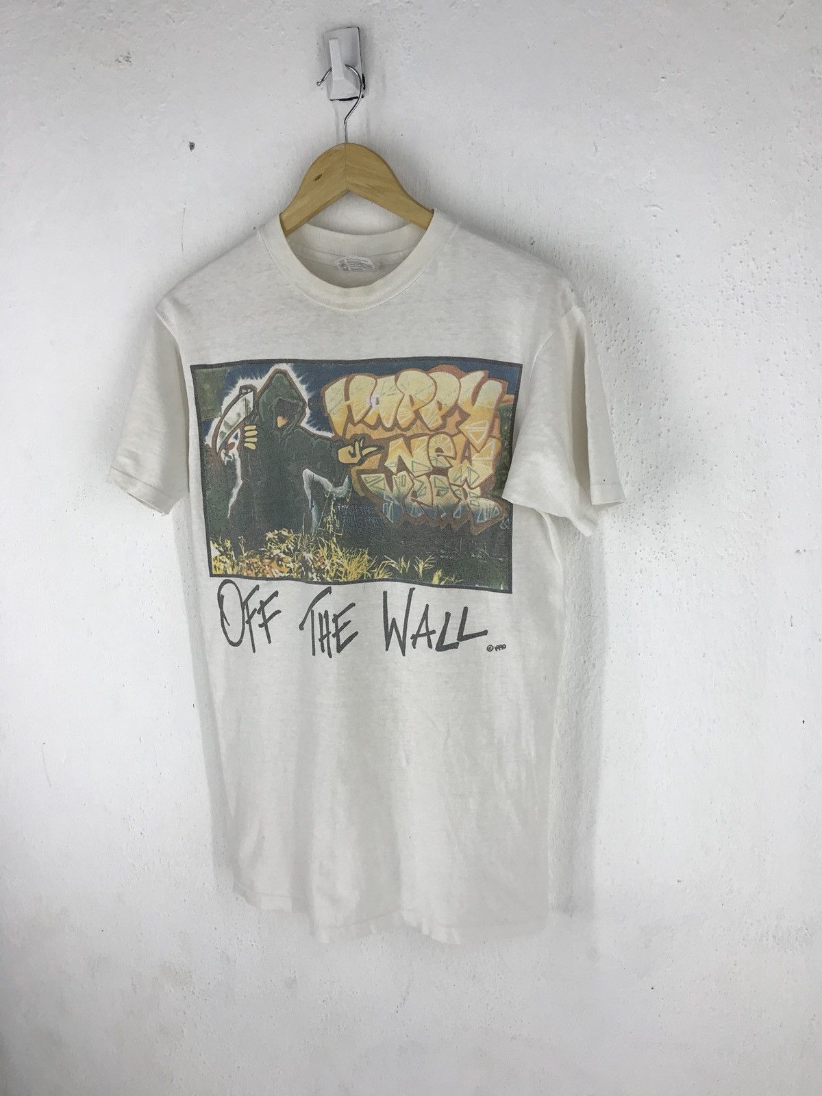 Vintage 🔥FINAL DROP🔥Vintage 90s Hip Hop Happy New York Off The Size US M / EU 48-50 / 2 - 2 Thumbnail