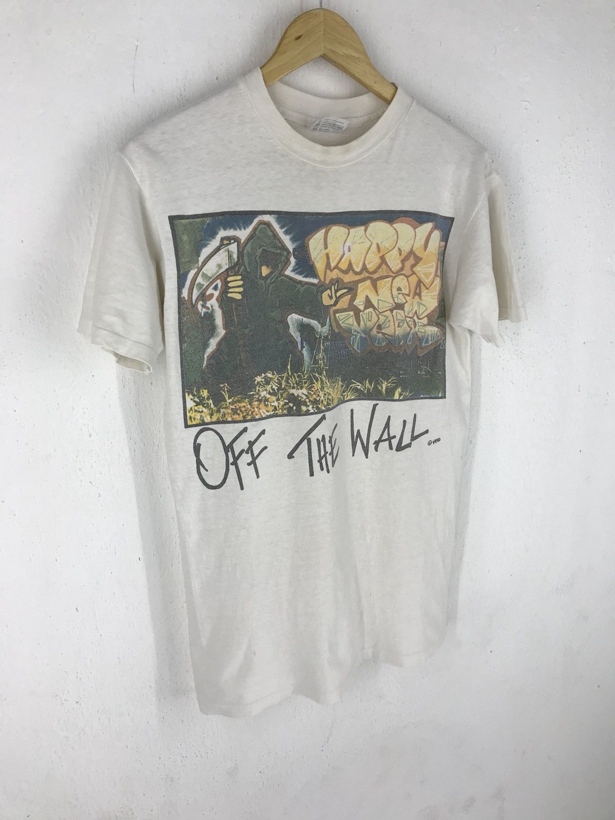 Vintage 🔥FINAL DROP🔥Vintage 90s Hip Hop Happy New York Off The Size US M / EU 48-50 / 2 - 3 Thumbnail