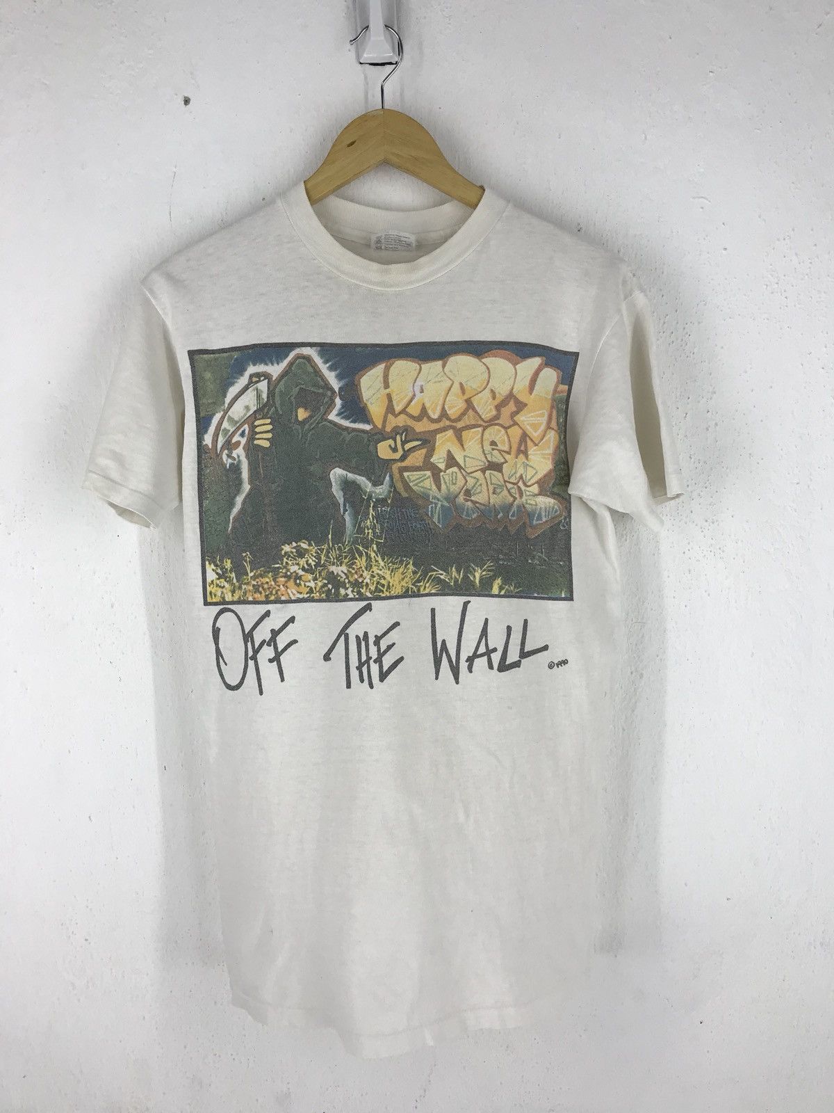 Vintage 🔥FINAL DROP🔥Vintage 90s Hip Hop Happy New York Off The Size US M / EU 48-50 / 2 - 1 Thumbnail
