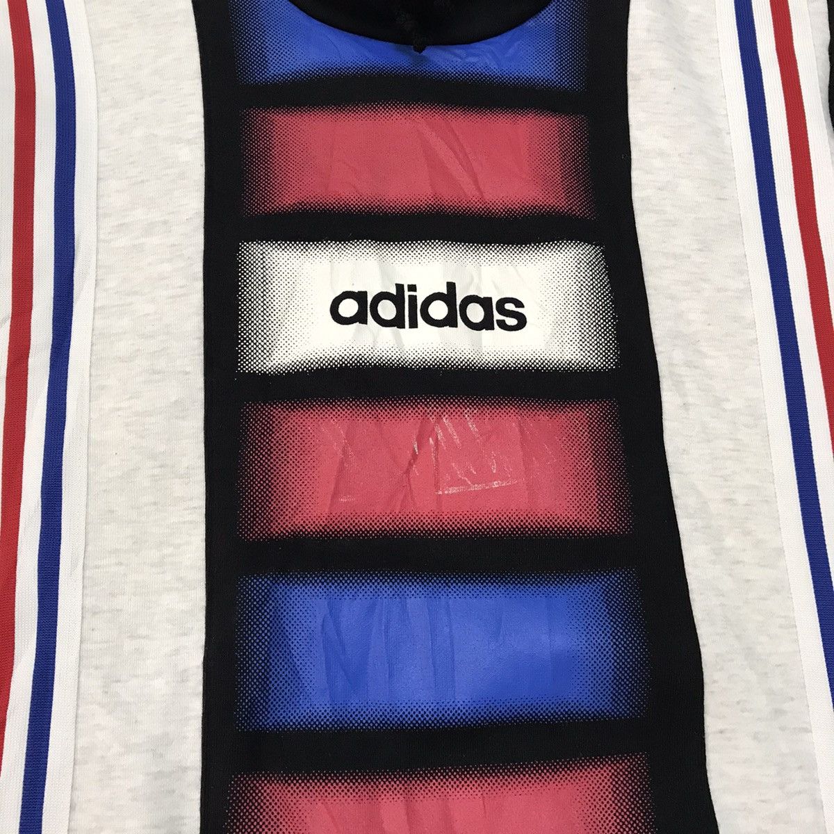 Adidas Vtg 80s Multicolored Long Sleeve Sweat Neck Pull Size US M / EU 48-50 / 2 - 6 Thumbnail