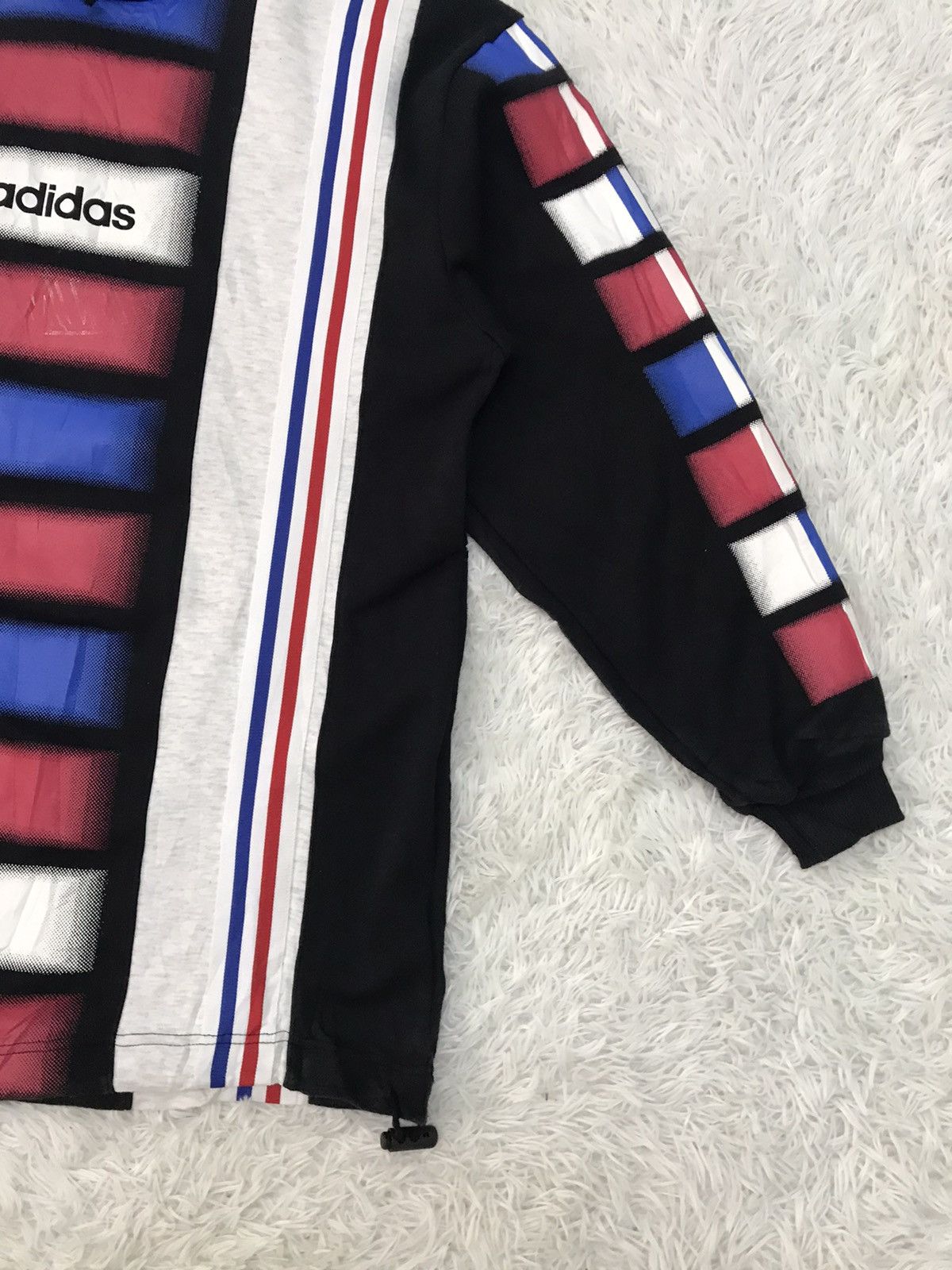 Adidas Vtg 80s Multicolored Long Sleeve Sweat Neck Pull Size US M / EU 48-50 / 2 - 4 Thumbnail
