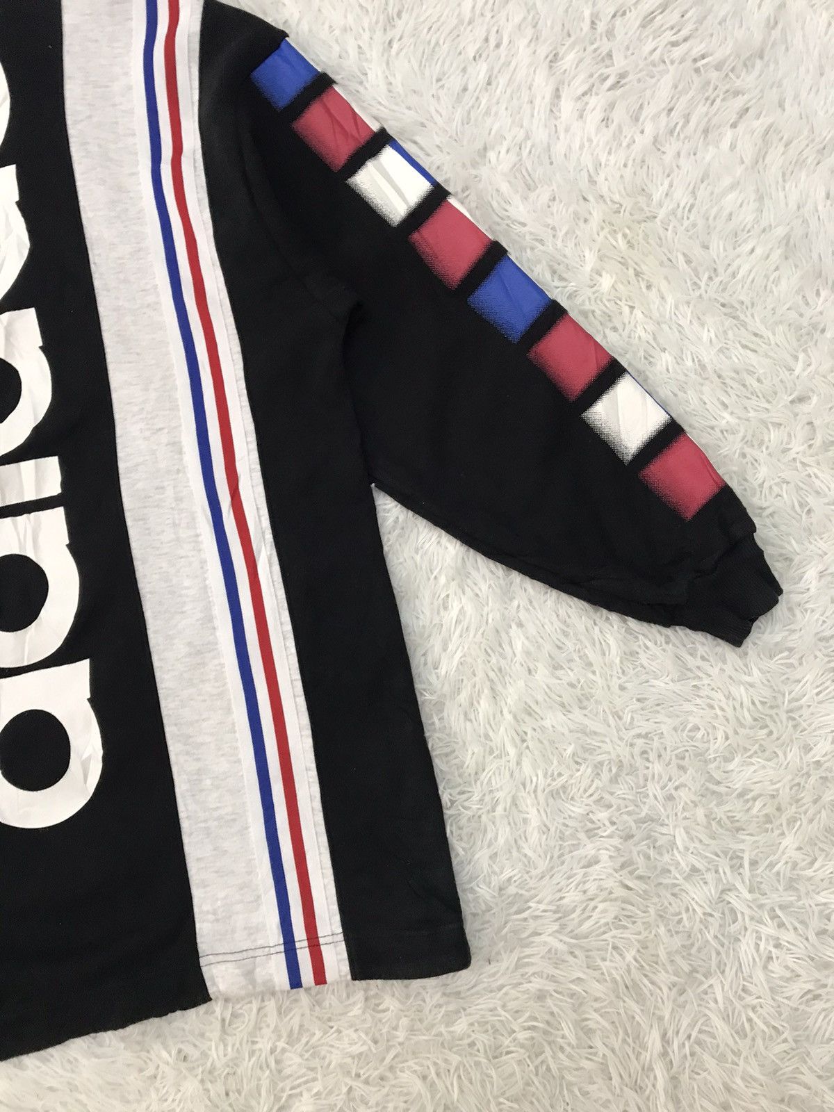 Adidas Vtg 80s Multicolored Long Sleeve Sweat Neck Pull Size US M / EU 48-50 / 2 - 11 Thumbnail