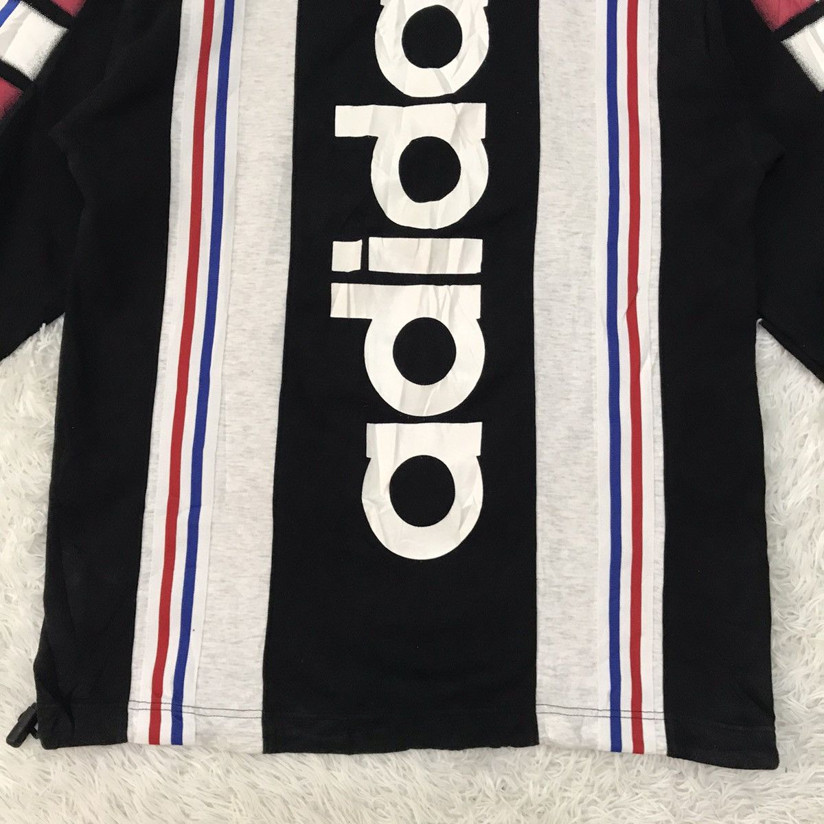 Adidas Vtg 80s Multicolored Long Sleeve Sweat Neck Pull Size US M / EU 48-50 / 2 - 12 Thumbnail