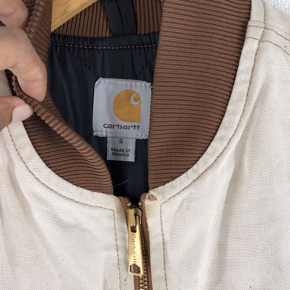 Carhartt 🔥CARHARTT TANK TOP QUILTED DIAMOND LINING Size US S / EU 44-46 / 1 - 8 Thumbnail