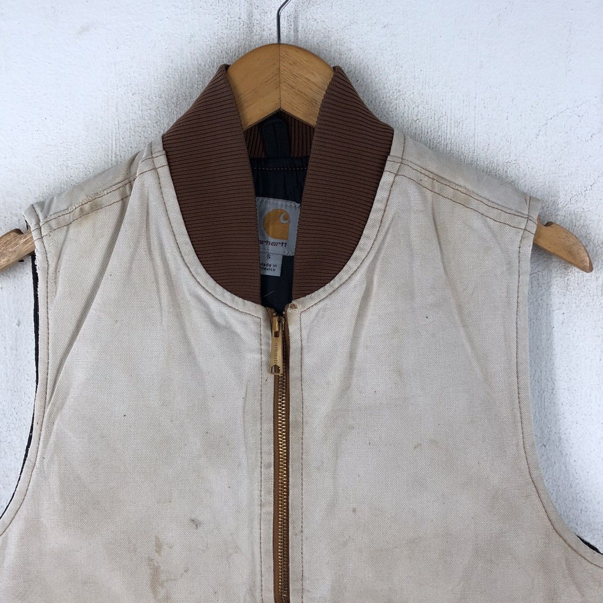 Carhartt 🔥CARHARTT TANK TOP QUILTED DIAMOND LINING Size US S / EU 44-46 / 1 - 5 Thumbnail