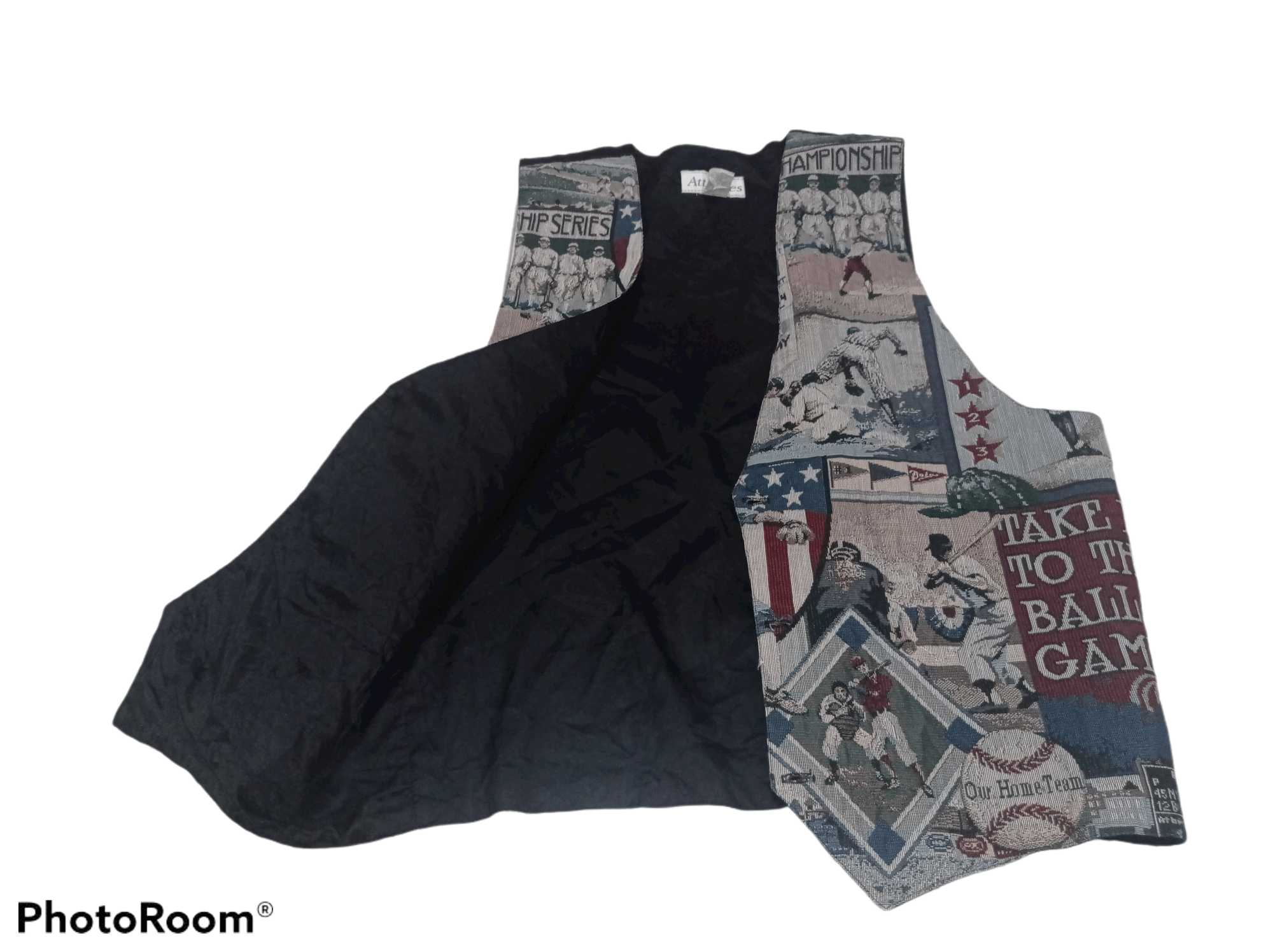 Sports Specialties × Vintage Vintage Attitudes Championship Baseball summer vest Size US L / EU 52-54 / 3 - 2 Thumbnail