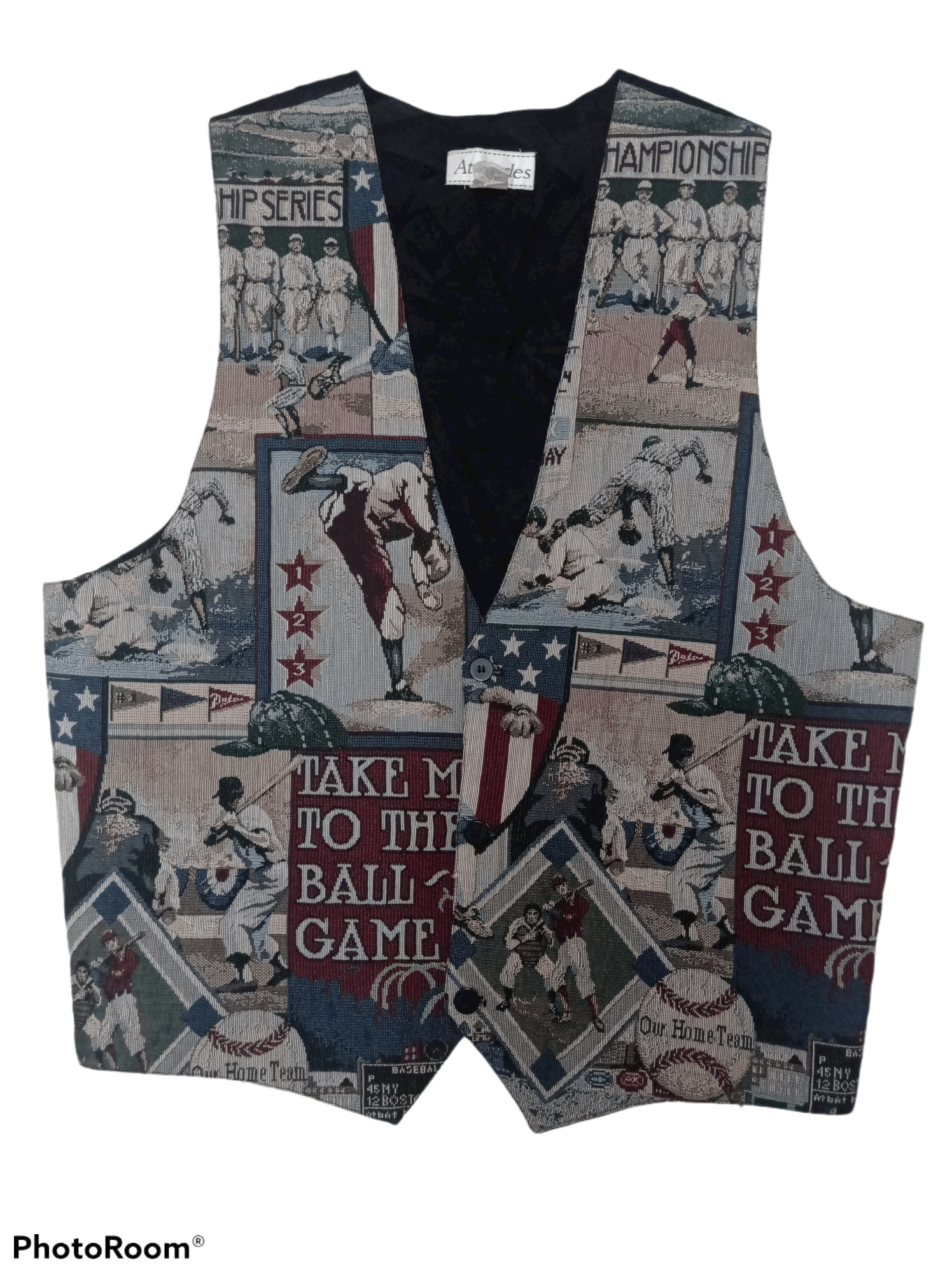 Sports Specialties × Vintage Vintage Attitudes Championship Baseball summer vest Size US L / EU 52-54 / 3 - 1 Thumbnail
