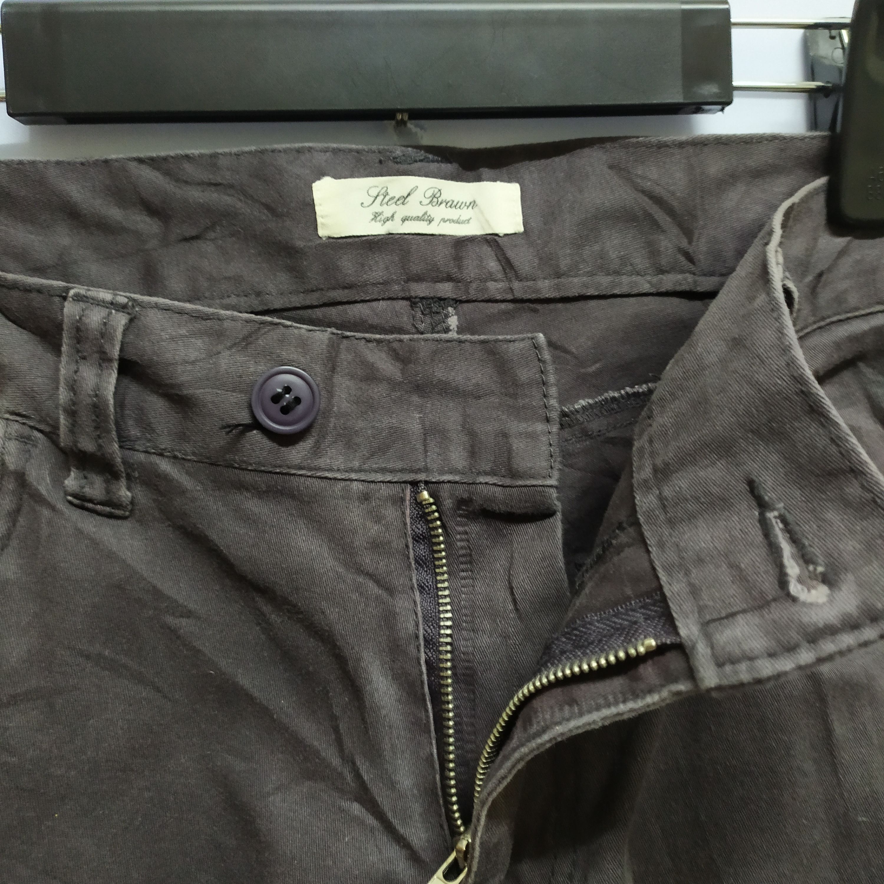 Japanese Brand Steel Brawn Skinny Cargo Pants Size US 28 / EU 44 - 9 Thumbnail