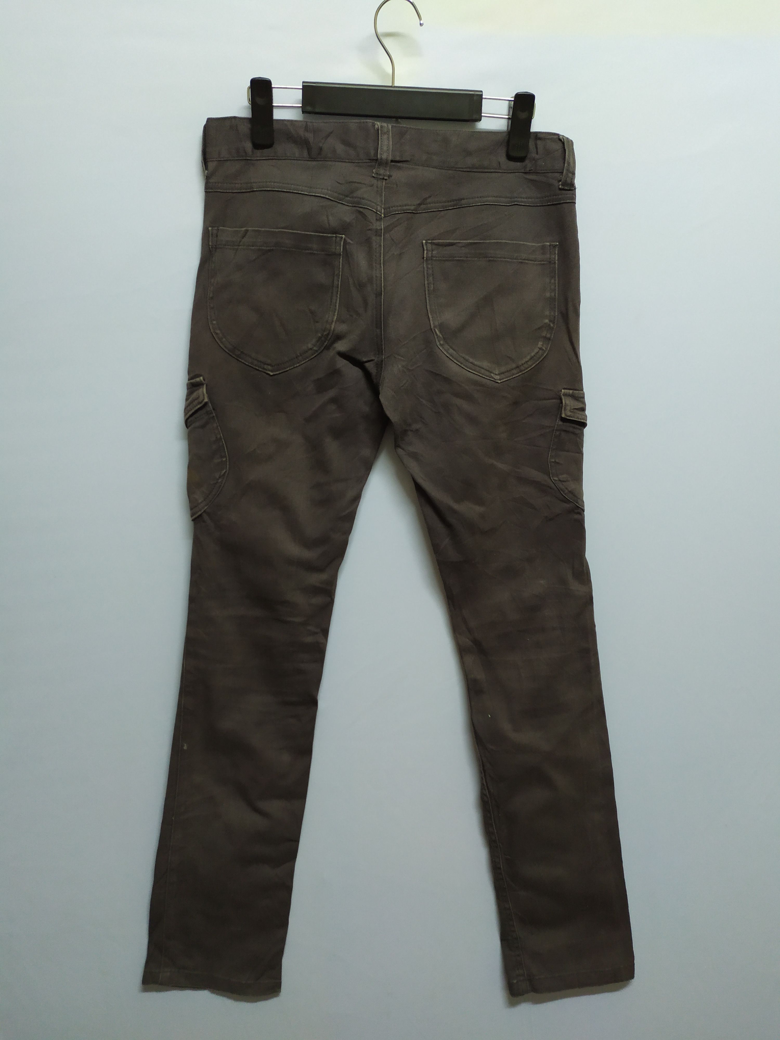 Japanese Brand Steel Brawn Skinny Cargo Pants Size US 28 / EU 44 - 14 Thumbnail