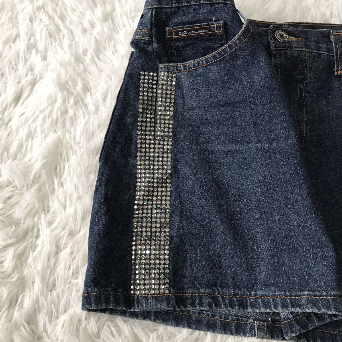 Dolce & Gabbana 💥Steals💥D&G Dolce & Gabbana Skirt Jeans Size 30" / US 8 / IT 44 - 9 Thumbnail